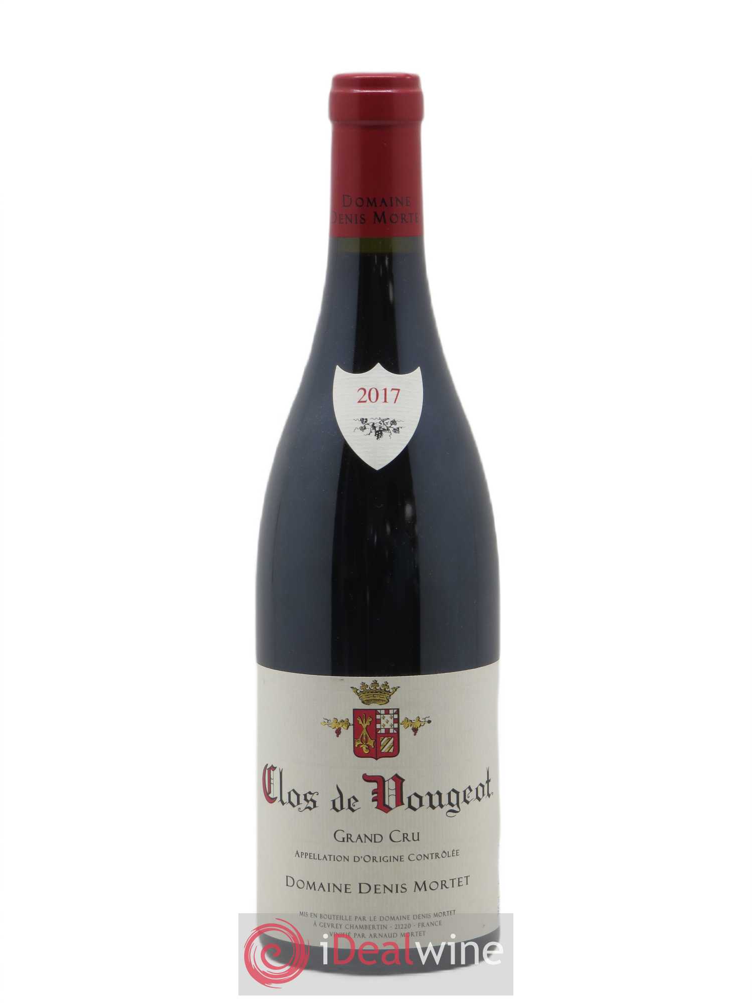 Clos de Vougeot Grand Cru Denis Mortet (Domaine) 2017 - Lot de 1 bouteille - 0