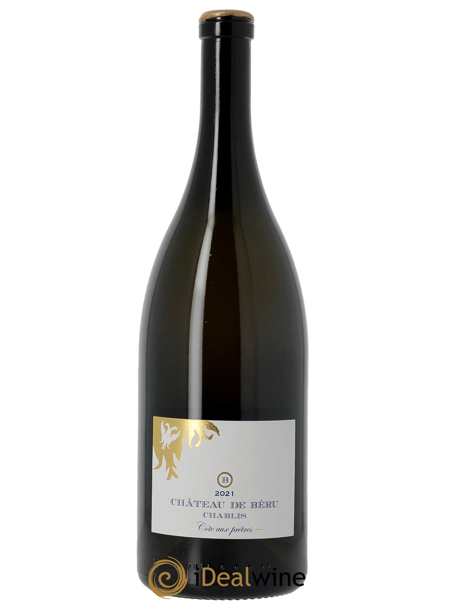 Chablis Côte aux prêtres Château de Béru 2021 - Lot de 1 magnum - 0