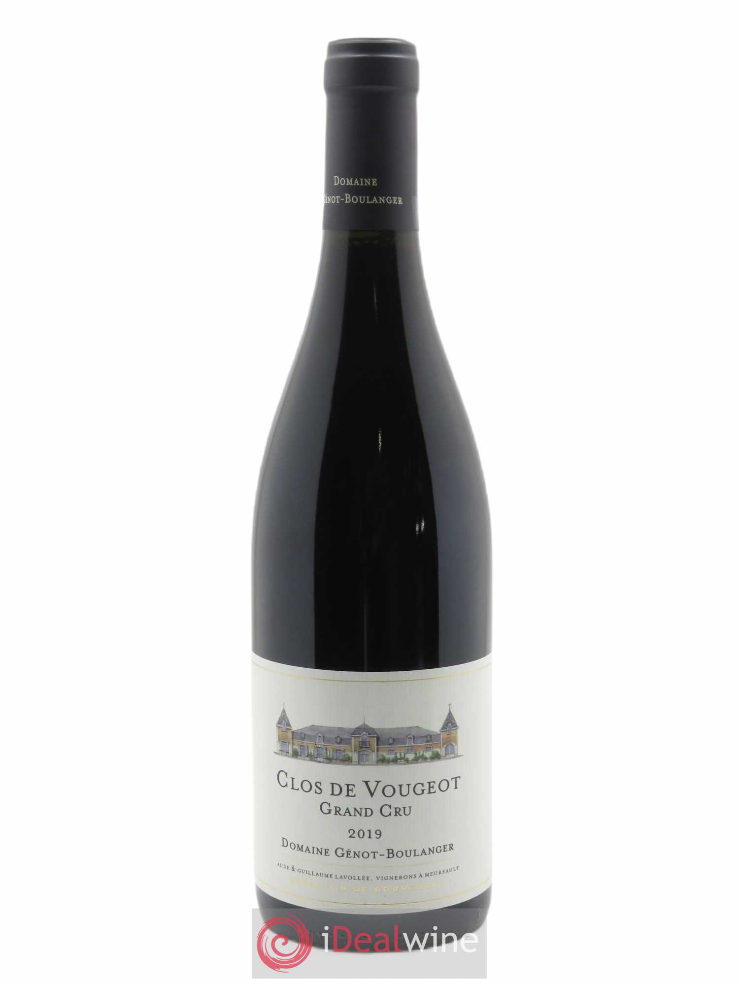 Clos de Vougeot Grand Cru Génot-Boulanger (Domaine) 2019 - Lot de 1 bouteille - 0
