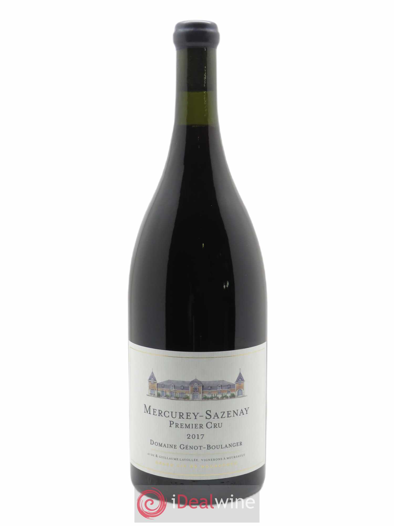 Mercurey 1er Cru En Sazenay Génot-Boulanger (Domaine) 2017 - Lot de 1 magnum - 0
