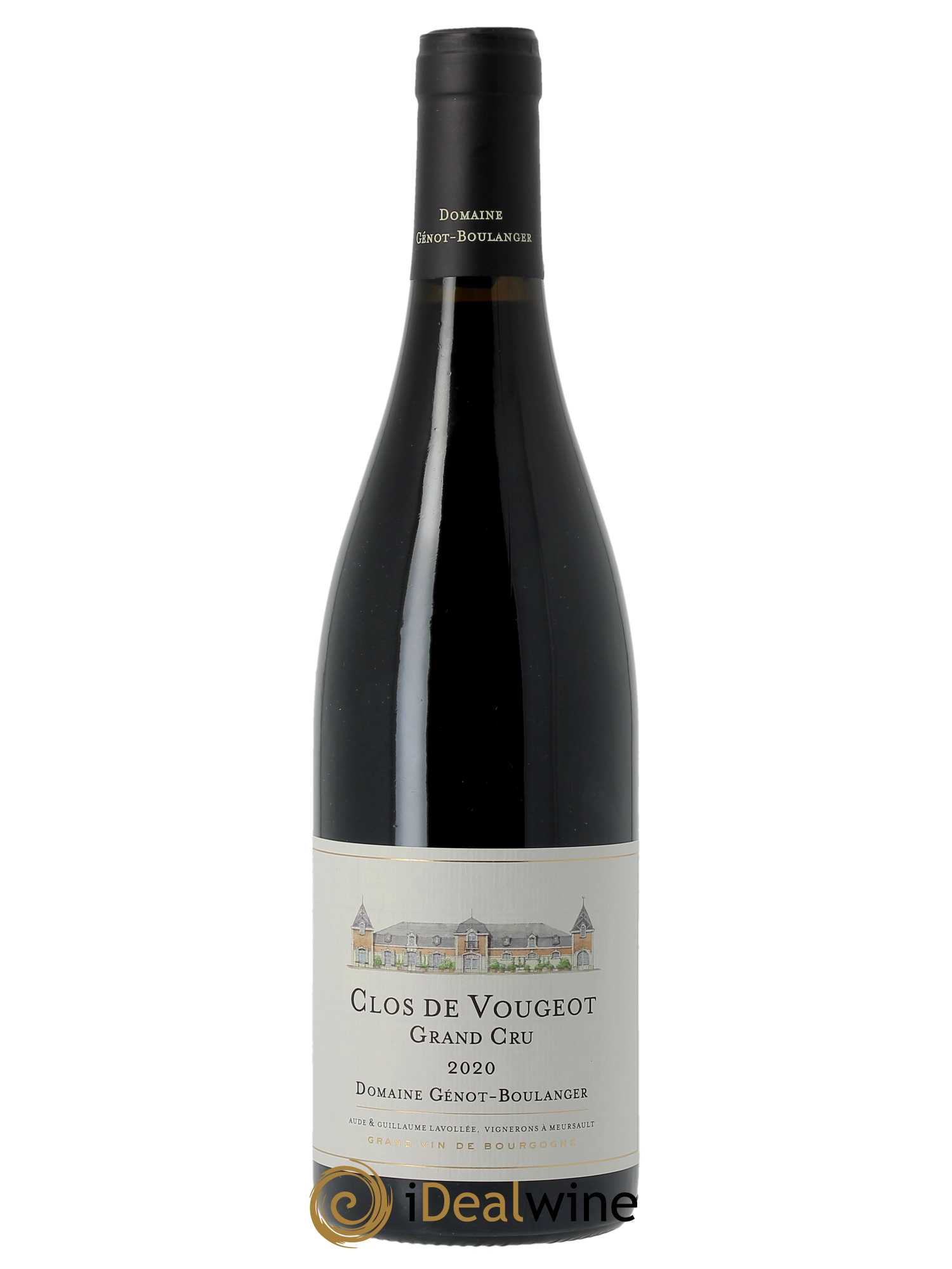 Clos de Vougeot Grand Cru Génot-Boulanger (Domaine) 2020 - Lot of 1 bottle - 0