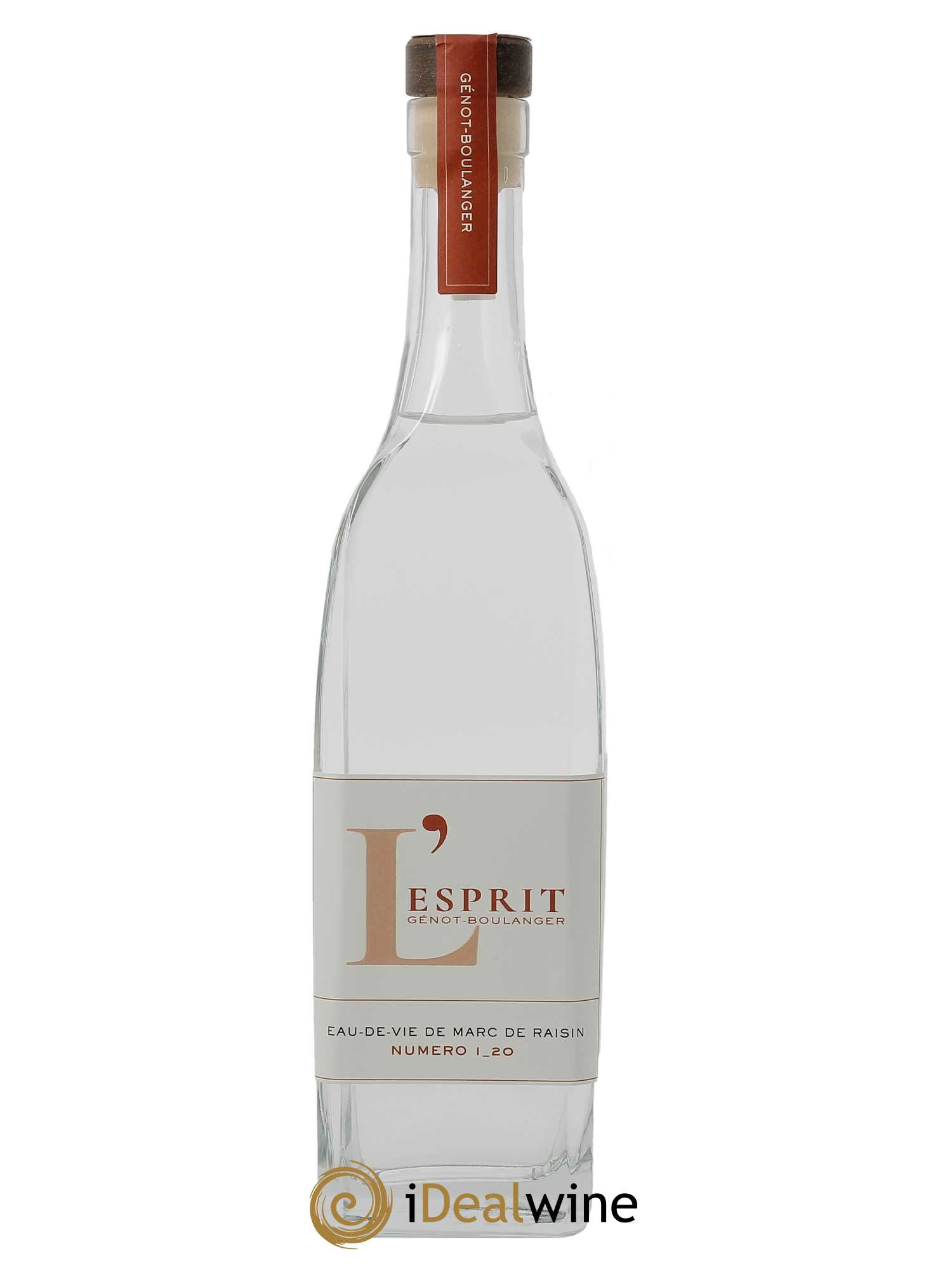 Eau de vie de marc L'Esprit n°1_20 Génot-Boulanger (Domaine)  - Lot de 1 bouteille - 1
