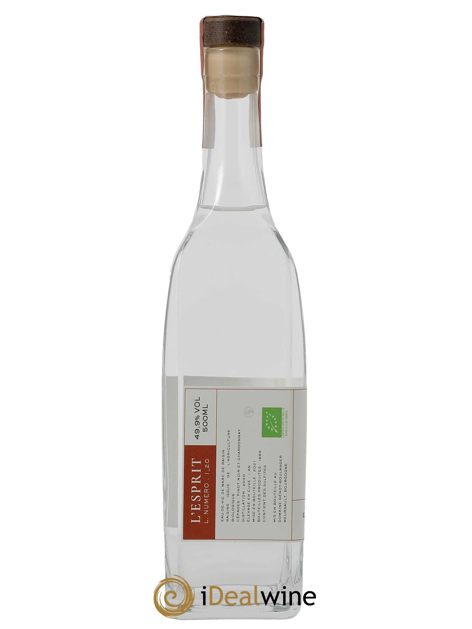 Eau de vie de marc L'Esprit n°1_20 Génot-Boulanger (Domaine)  - Lot de 1 bouteille - 3