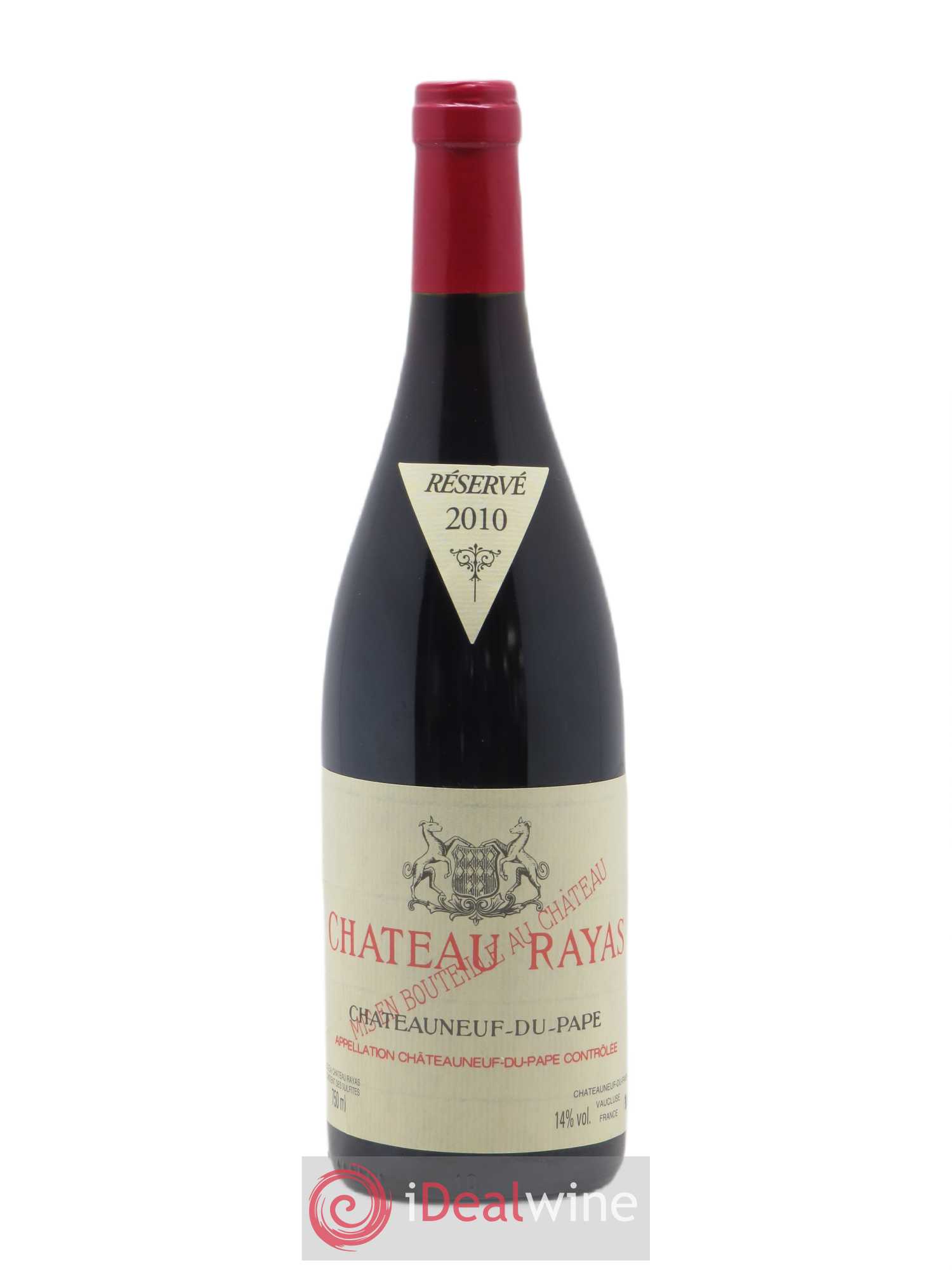 Châteauneuf-du-Pape Château Rayas Emmanuel Reynaud 2010 - Lot de 1 bouteille - 0