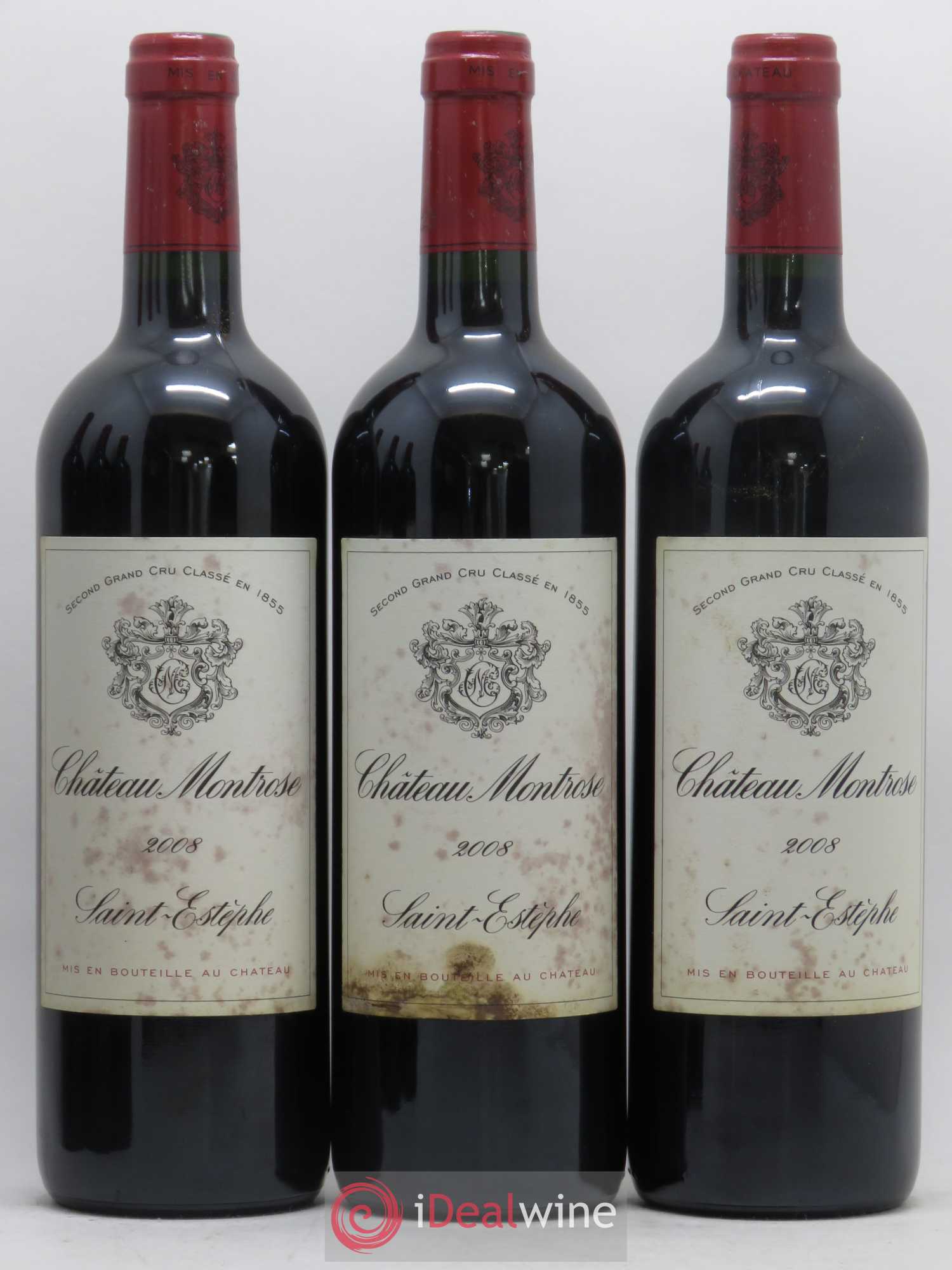 Château Montrose 2ème Grand Cru Classé 2008 - Lot de 6 bouteilles - 1