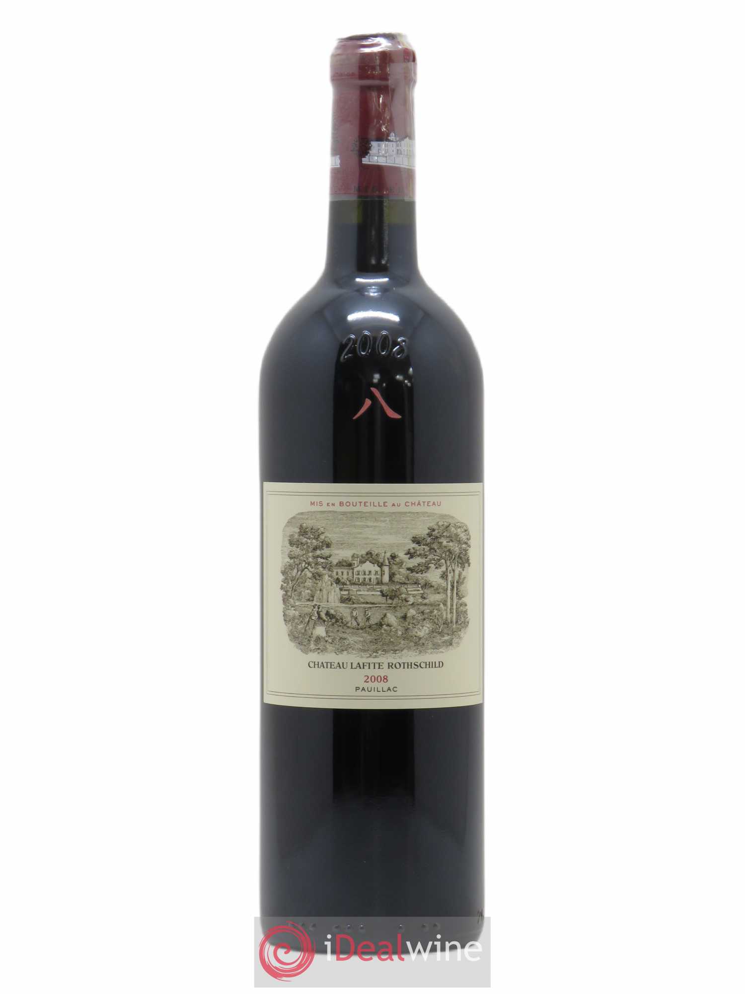 Château Lafite Rothschild 1er Grand Cru Classé 2008 - Lot de 1 bouteille - 0