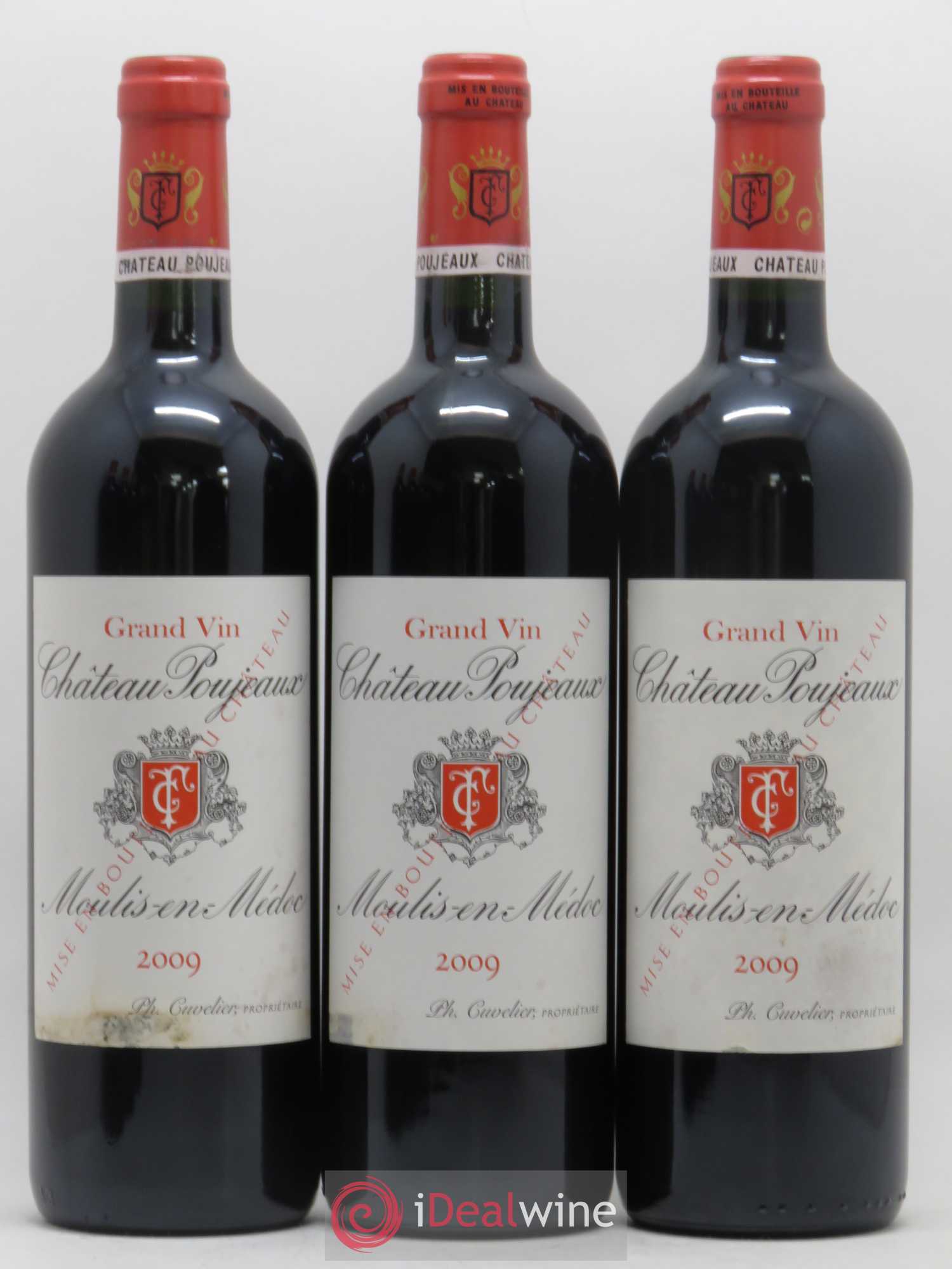Château Poujeaux 2009 - Lot de 6 bouteilles - 1