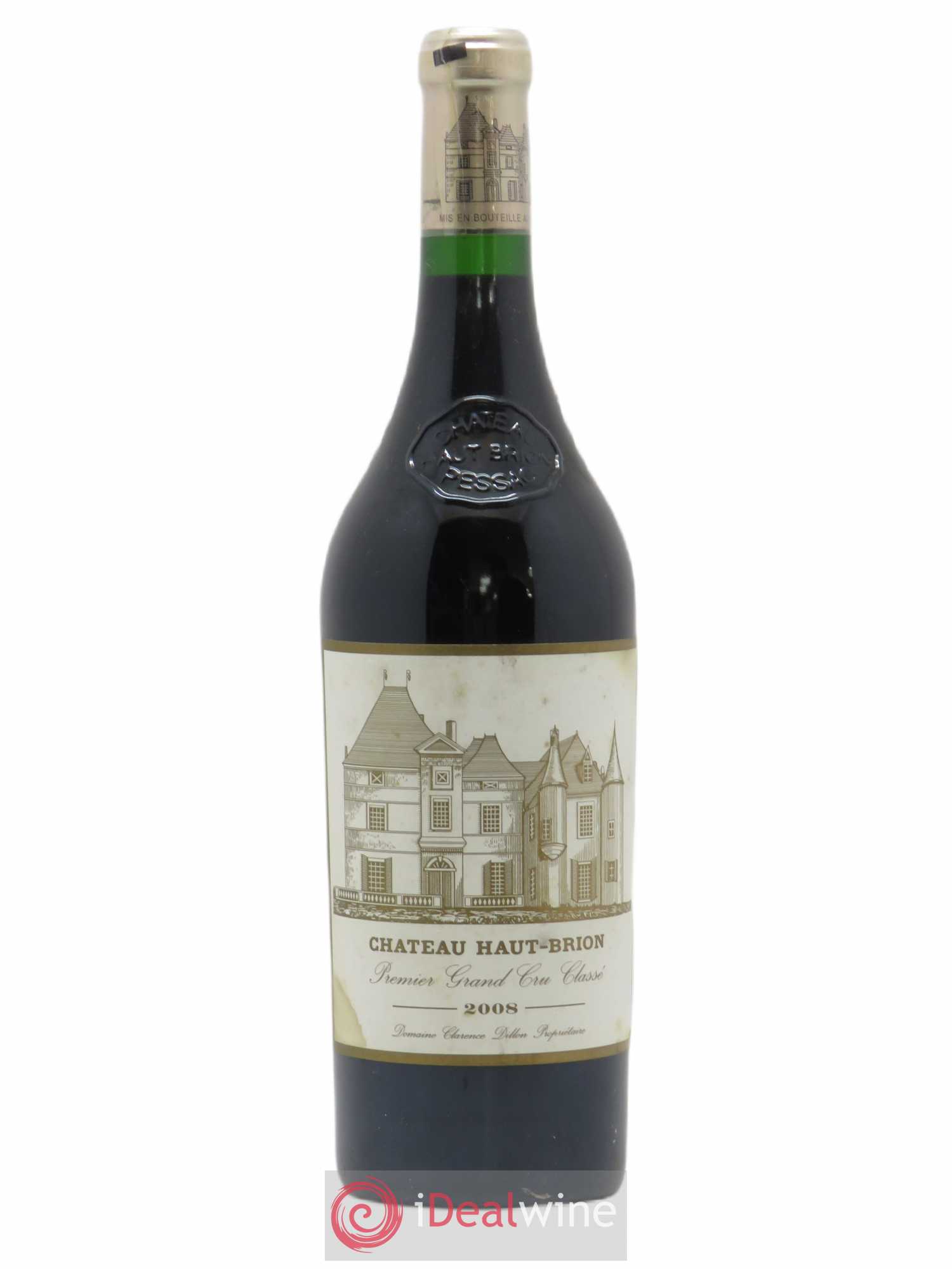 Château Haut Brion 1er Grand Cru Classé 2008 - Lot de 1 bouteille - 0
