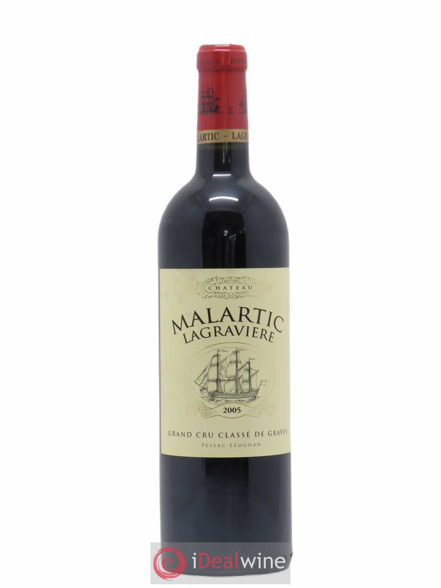 Château Malartic-Lagravière Cru Classé de Graves 2005 - Lot de 1 bouteille - 0