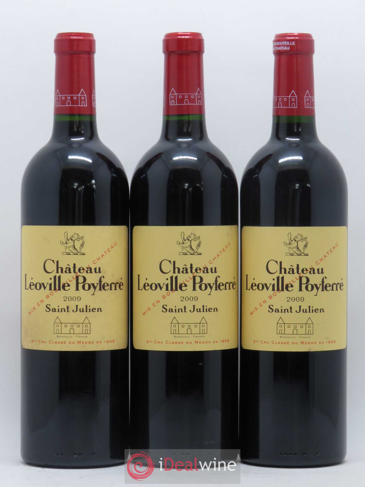 Château Léoville Poyferré 2ème Grand Cru Classé 2009 - Lot de 6 bouteilles - 3
