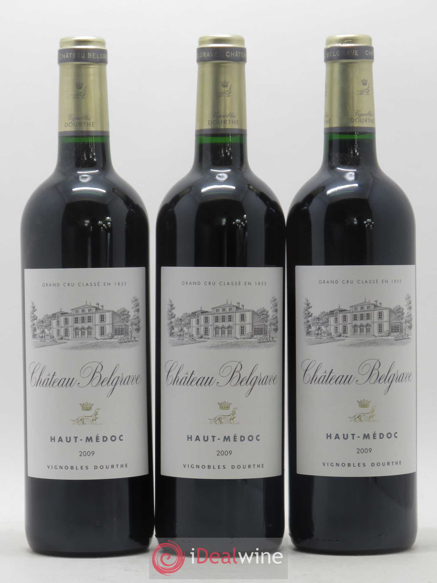 Château Belgrave 5ème Grand Cru Classé 2009 - Lot de 6 bouteilles - 1