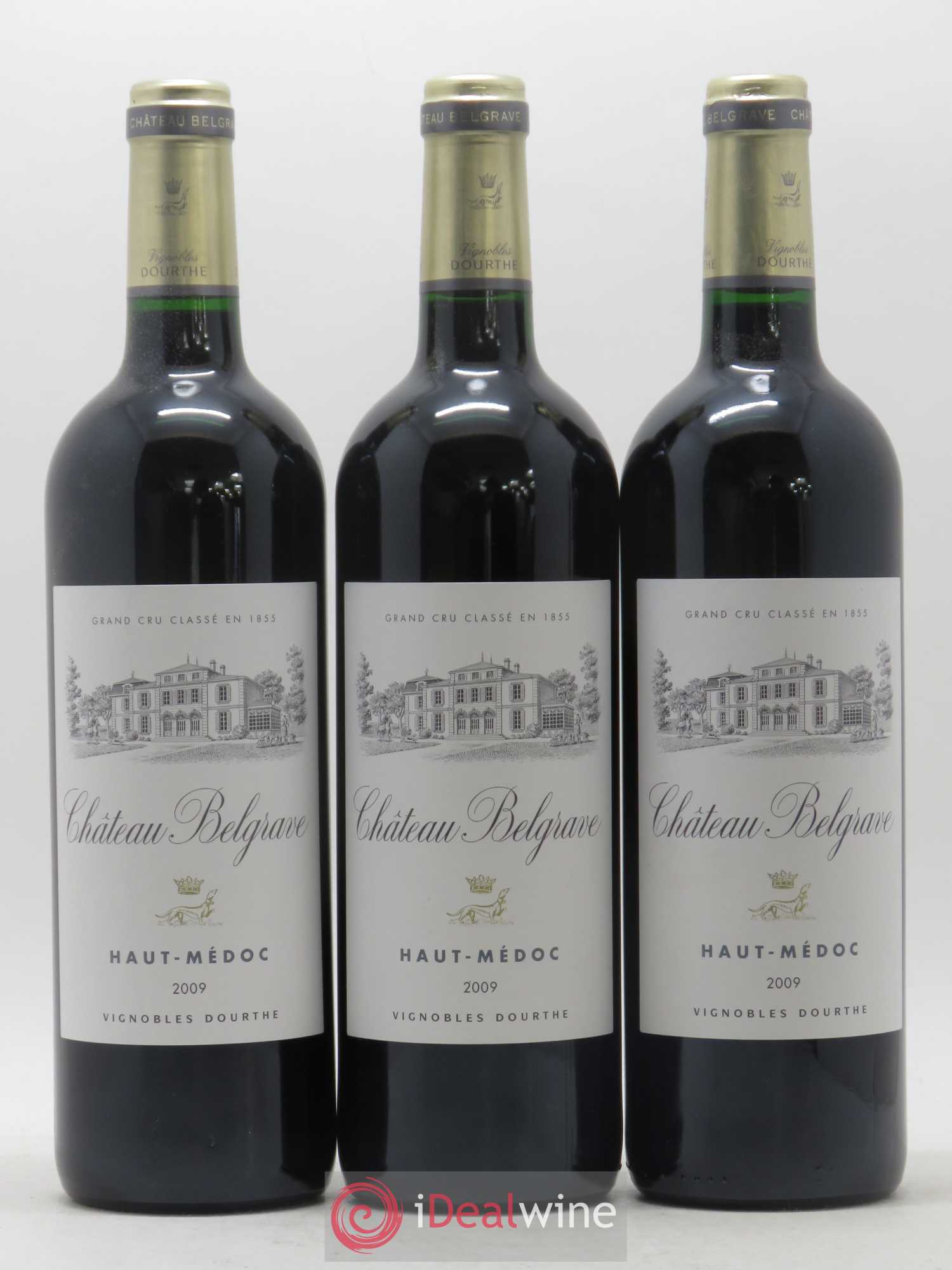Château Belgrave 5ème Grand Cru Classé 2009 - Lot de 6 bouteilles - 2
