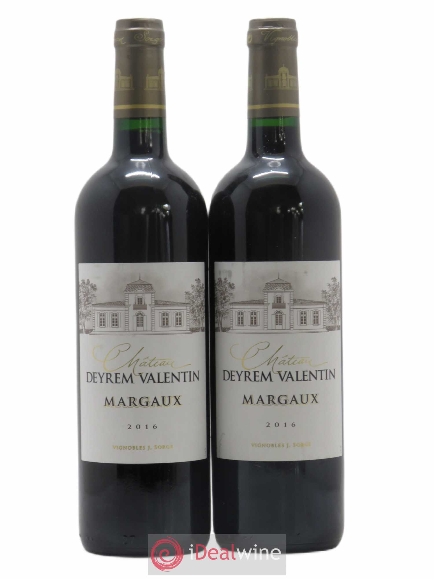 Château Deyrem Valentin Cru Bourgeois 2016 - Lot de 2 bouteilles - 0