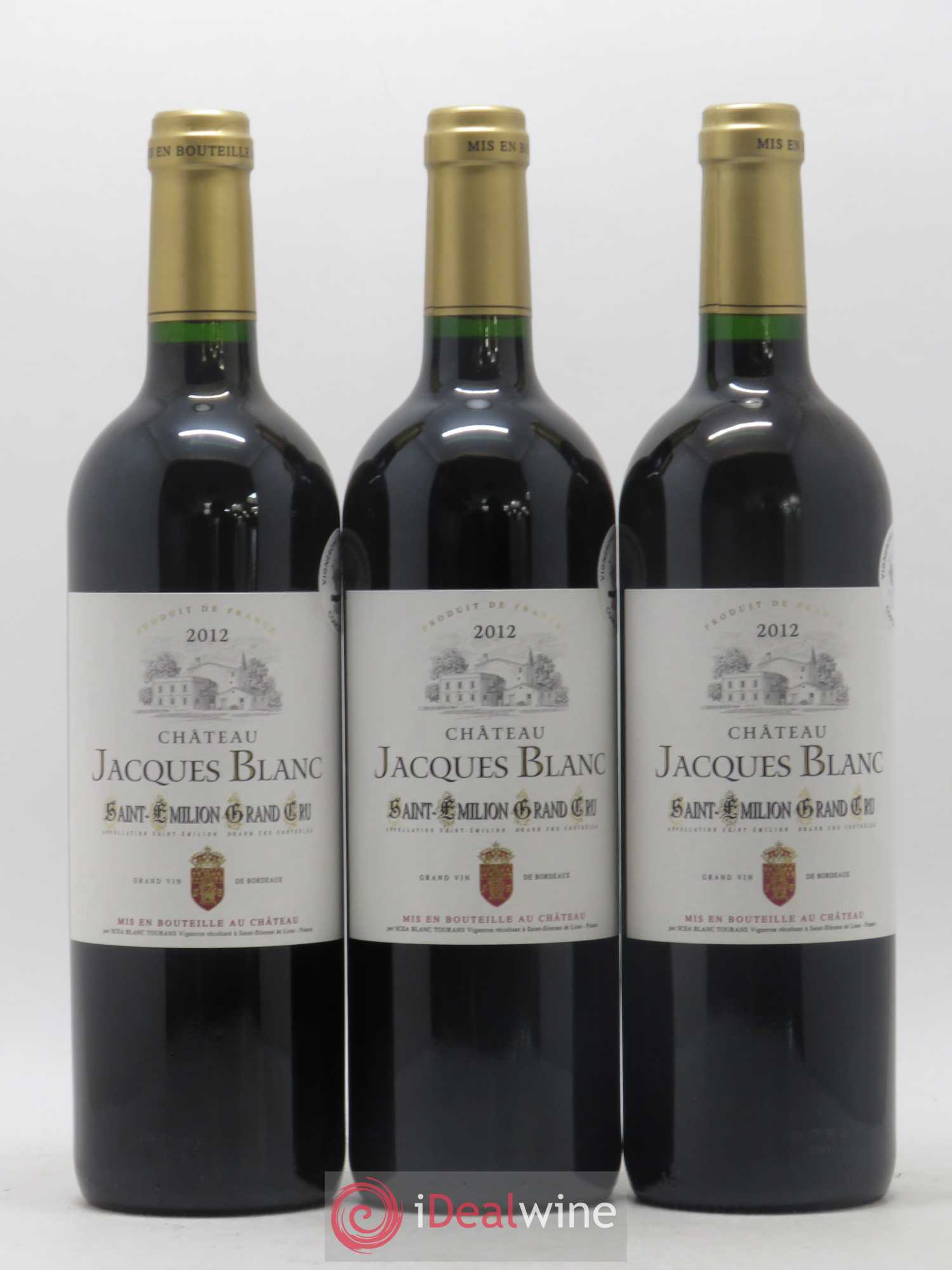 Château Jacques Blanc 2012 - Lot de 6 bouteilles - 2