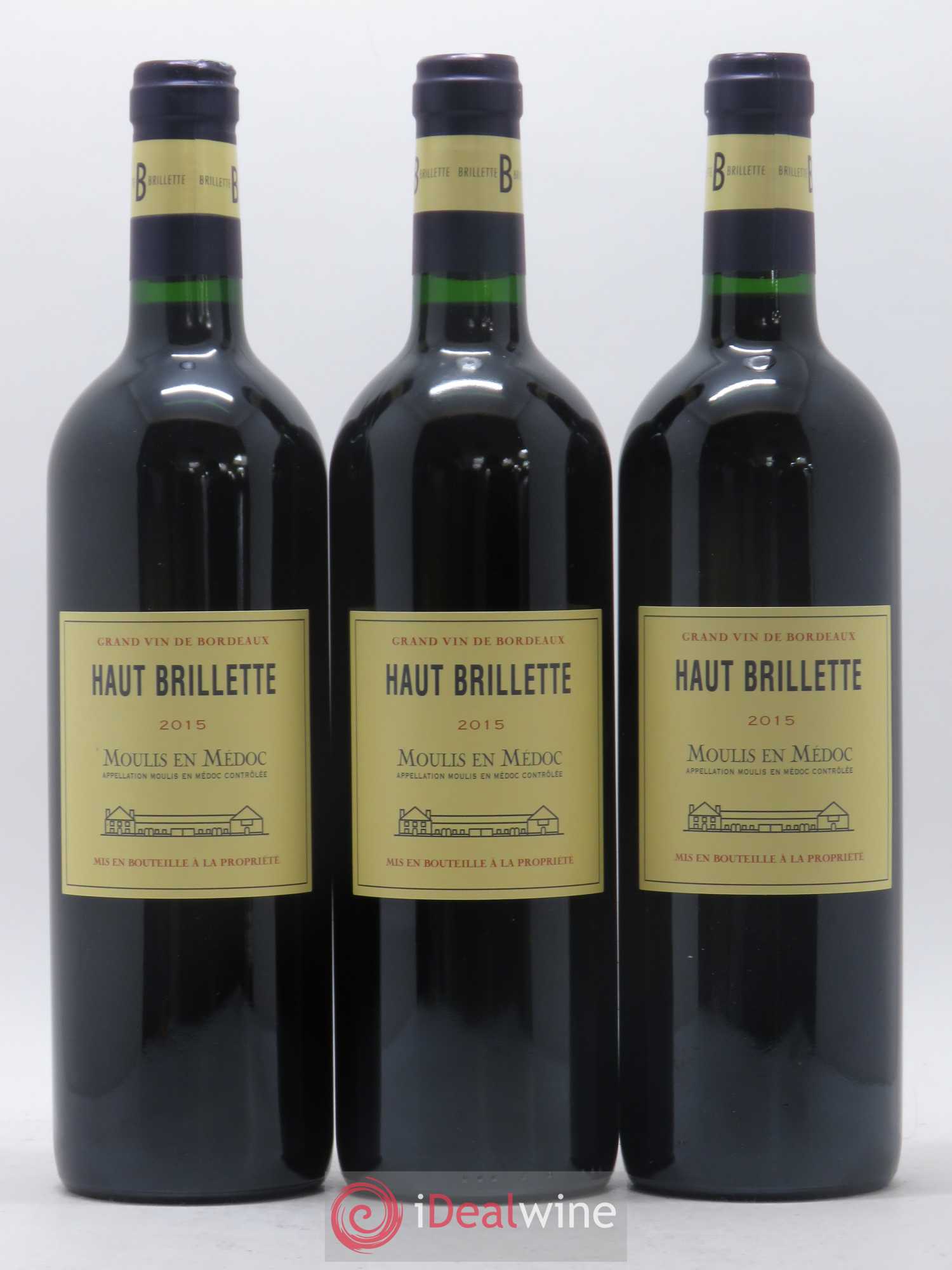 Haut Brillette 2015 - Lot of 6 bottles - 2