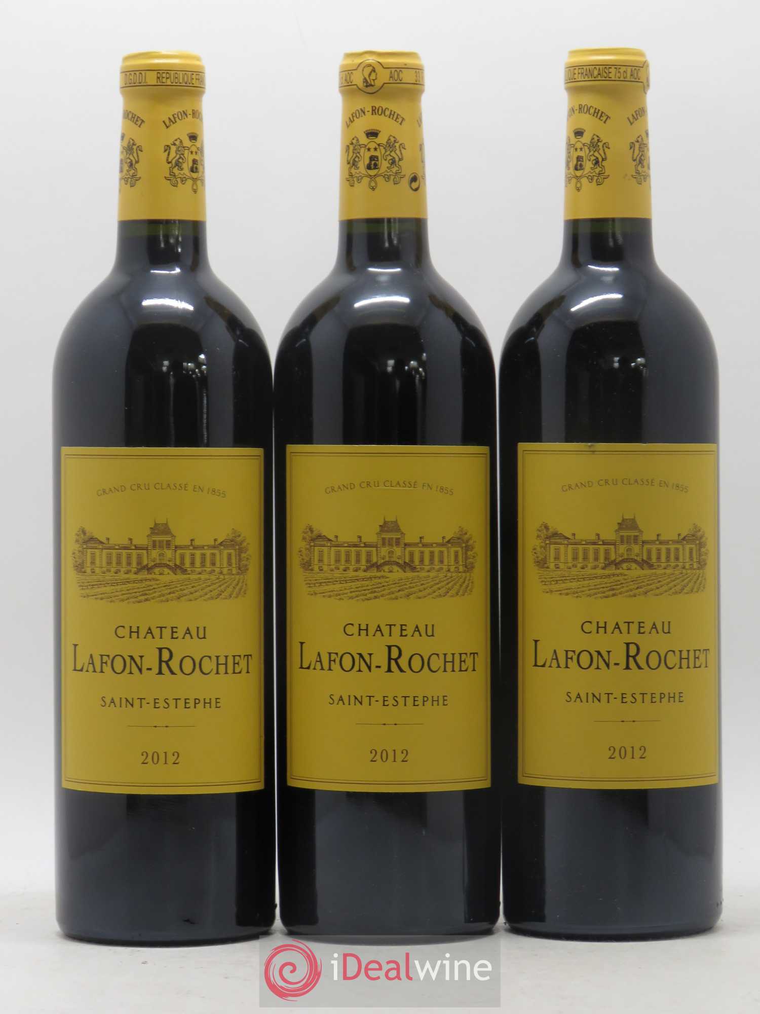 Château Lafon Rochet 4ème Grand Cru Classé 2012 - Lot de 6 bouteilles - 2