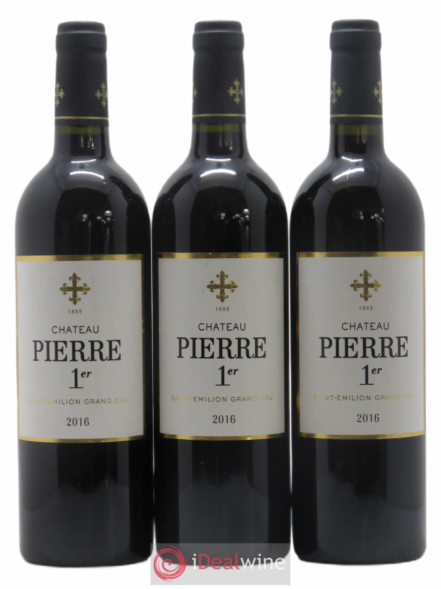 Château Pierre 1er 2016 - Posten von 3 Flaschen - 0