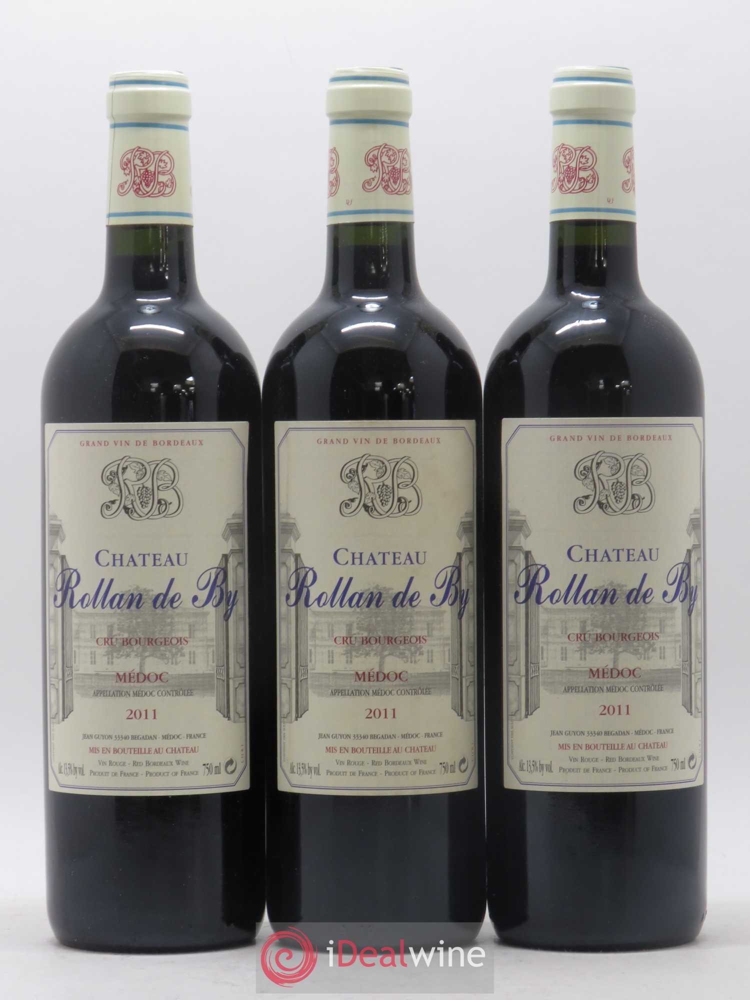 Château Rollan de By Cru Bourgeois 2011 - Lot de 6 bouteilles - 1