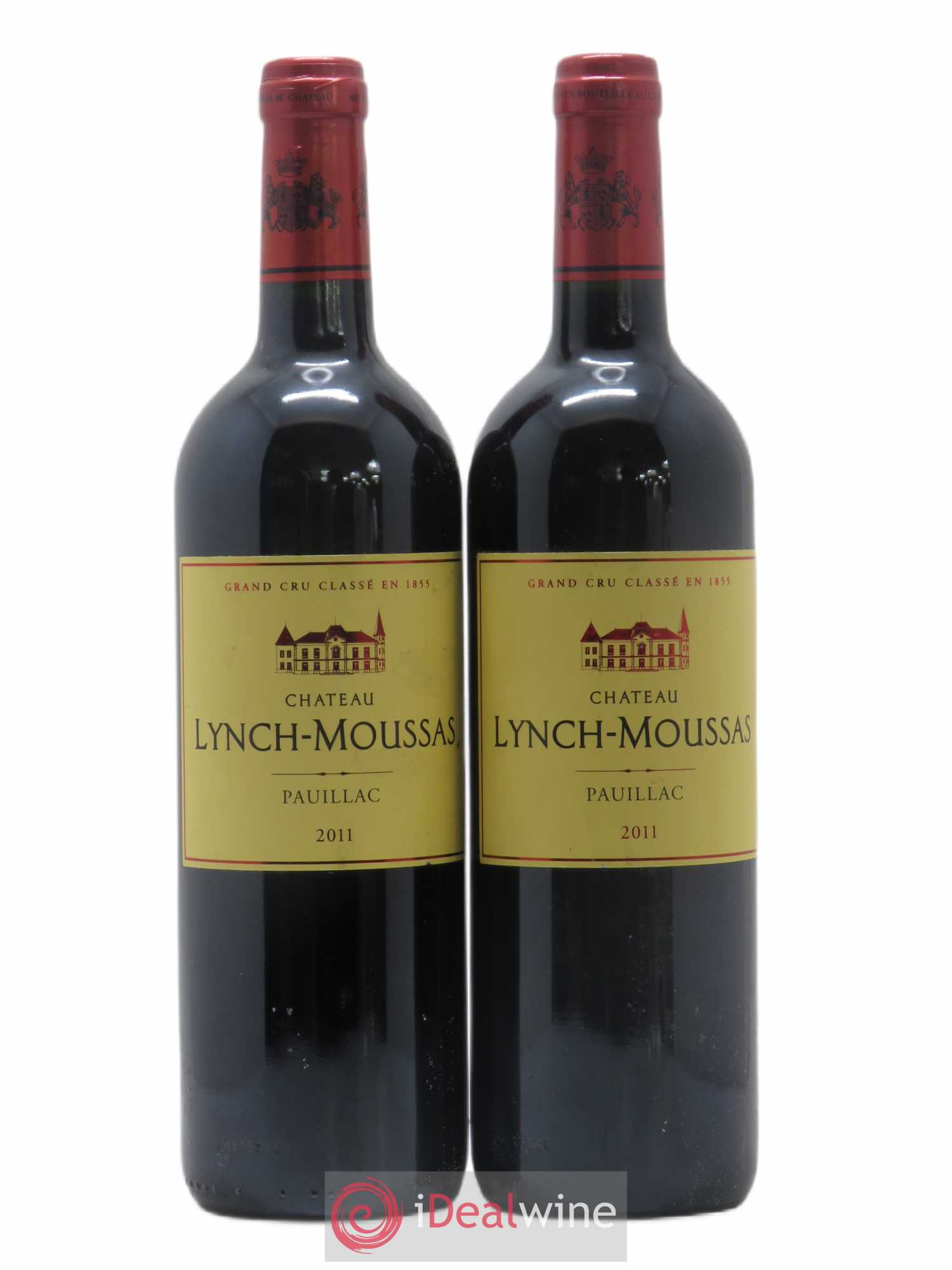 Château Lynch Moussas 5ème Grand Cru Classé 2011 - Lot de 2 bouteilles - 0