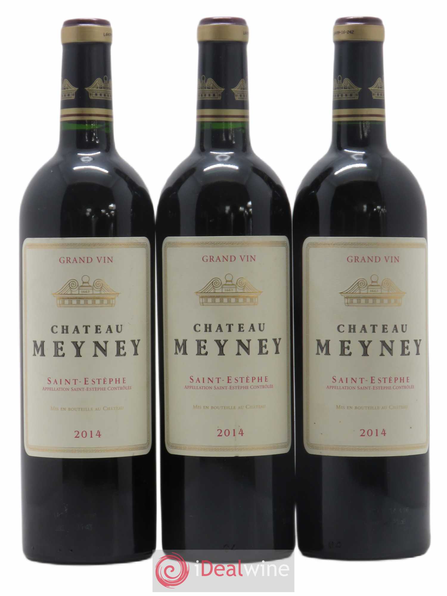 Château Meyney 2014 - Lot de 3 bouteilles - 0