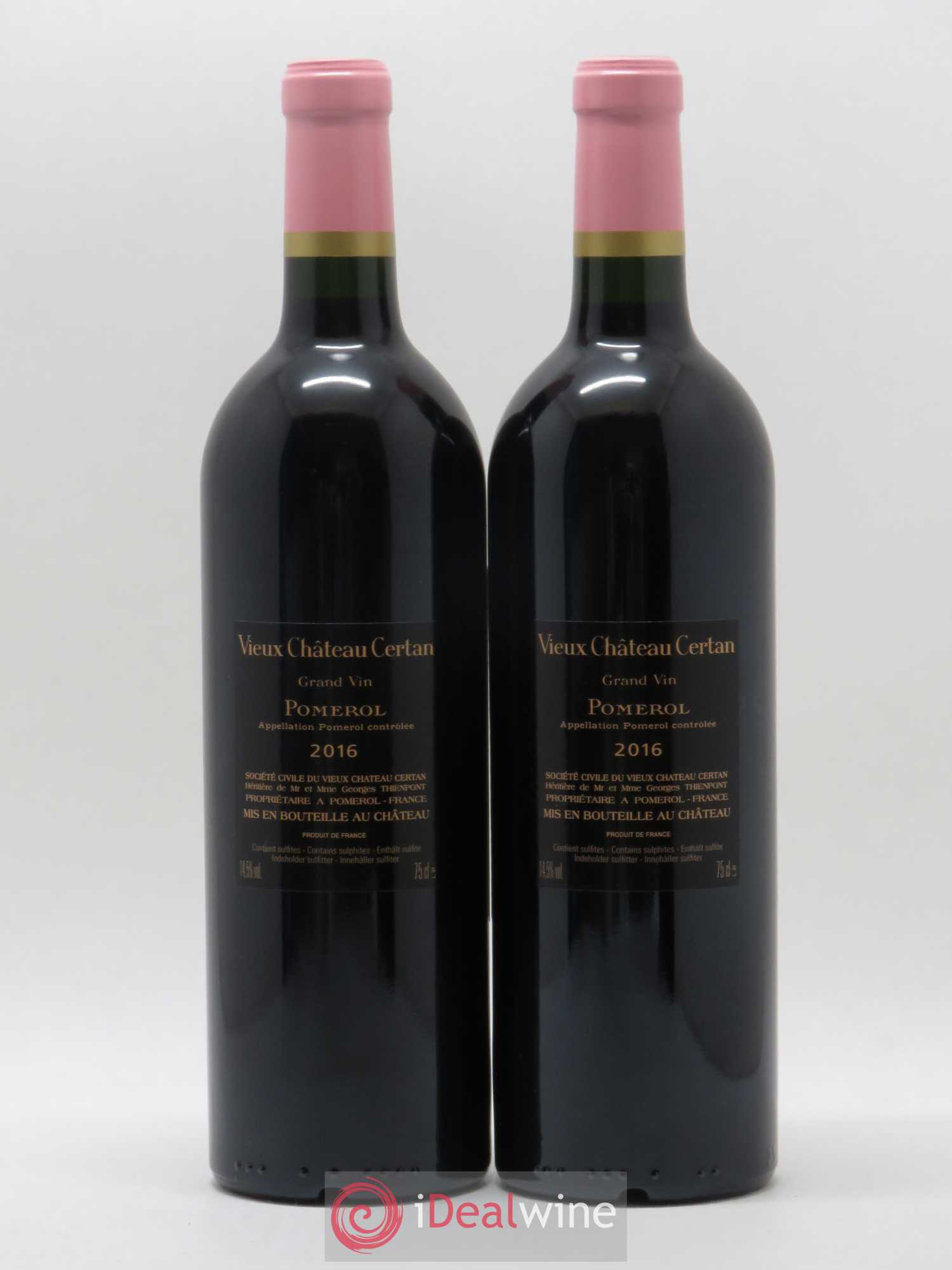 Vieux Château Certan 2016 - Lot de 2 bouteilles - 1