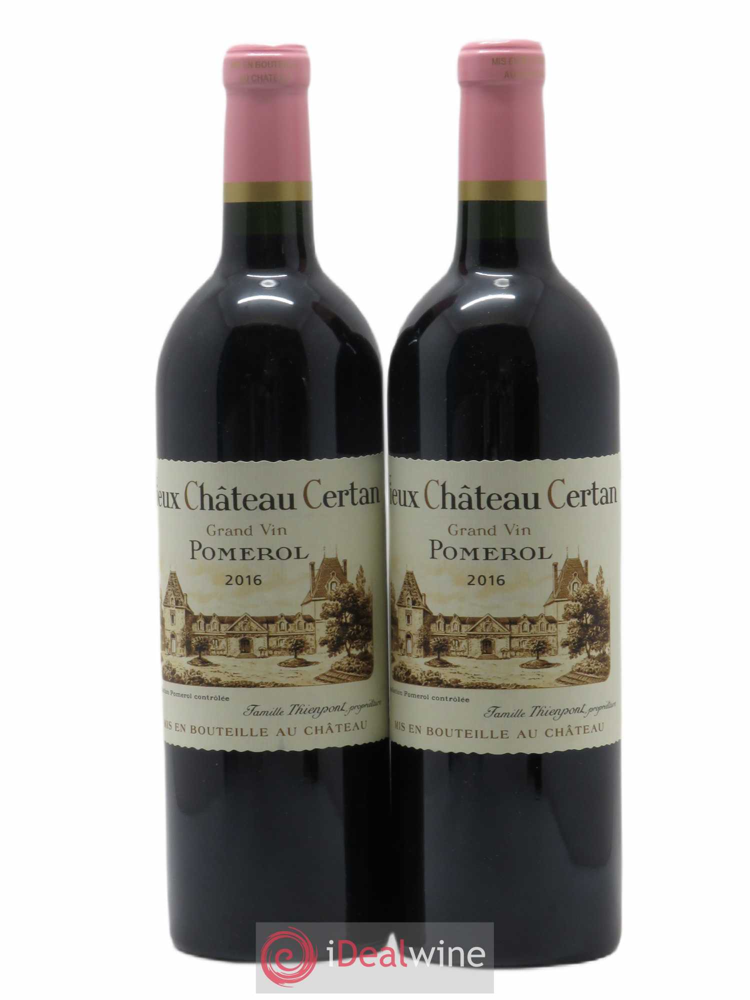 Vieux Château Certan 2016 - Lot de 2 bouteilles - 0