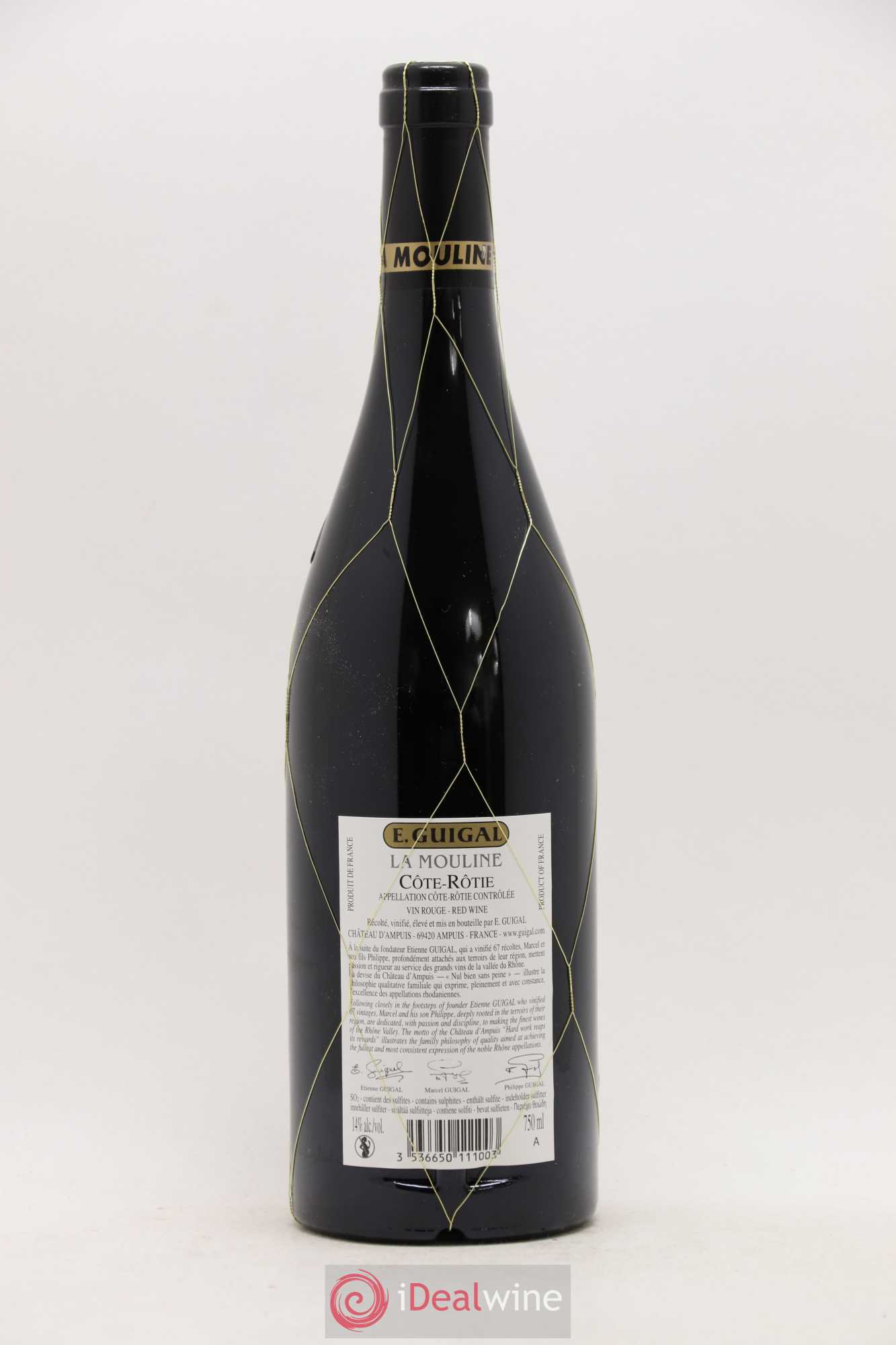 Côte-Rôtie La Mouline Guigal 2015 - Lot de 1 bouteille - 1