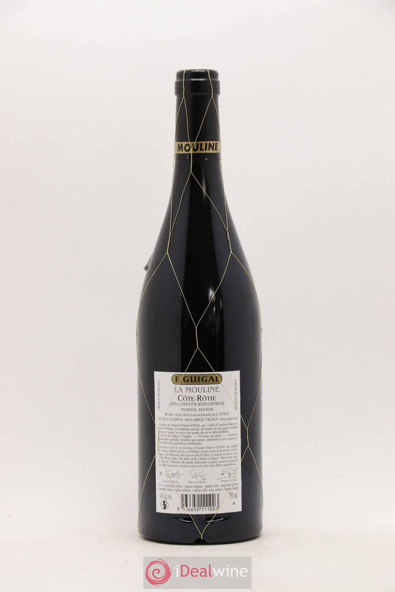 Côte-Rôtie La Mouline Guigal 2015 - Lot de 1 bouteille - 1