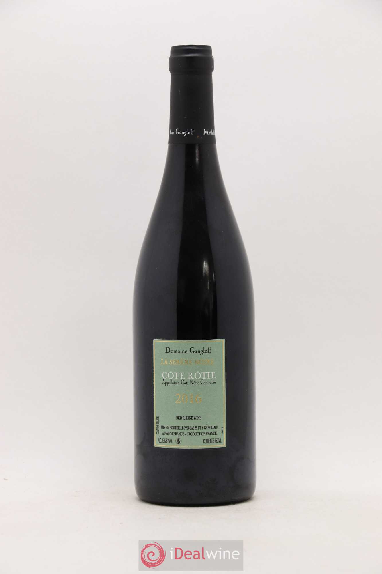 Côte-Rôtie La Sereine Noire Gangloff (Domaine) 2016 - Lot de 1 bouteille - 1