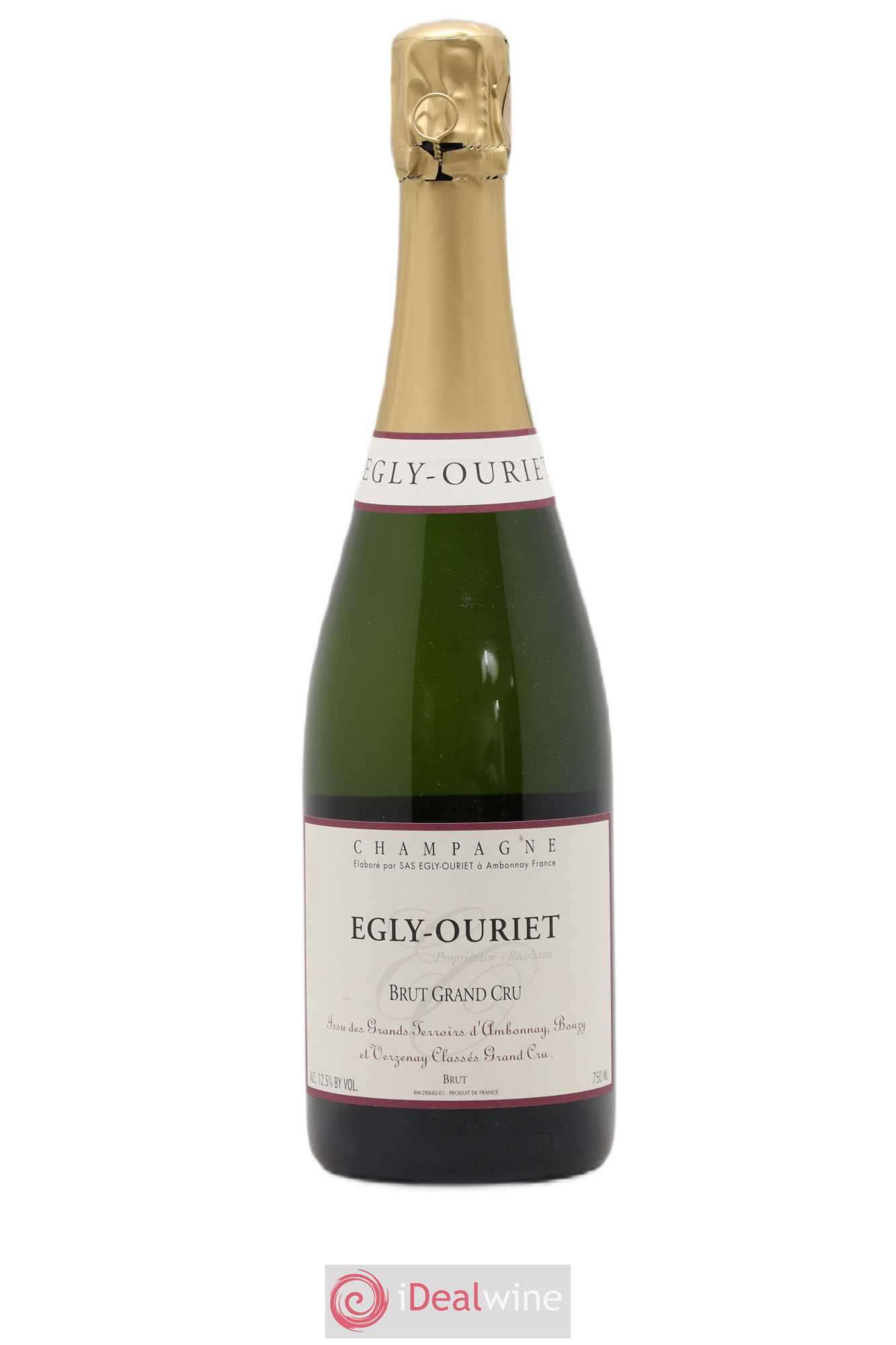 Grand Cru Brut Egly-Ouriet - Lot de 1 bouteille - 0