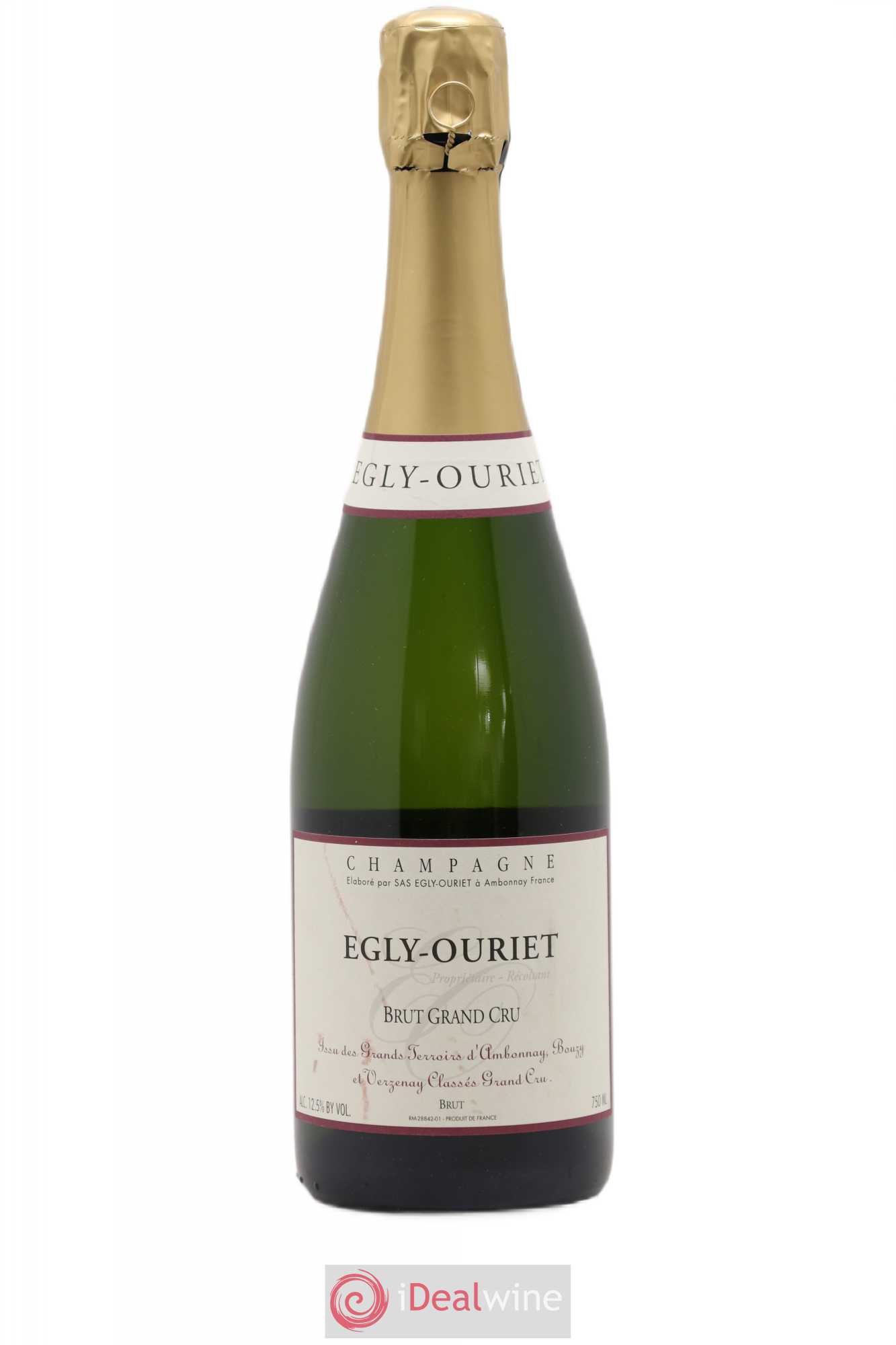 Grand Cru Brut Egly-Ouriet - Lot de 1 bouteille - 0