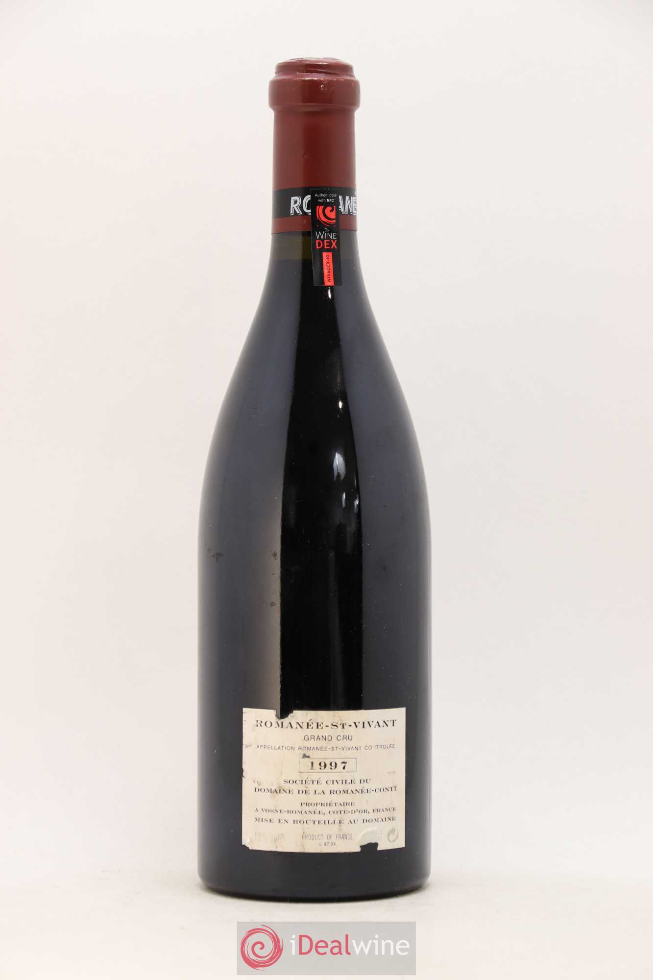 Romanée-Saint-Vivant Grand Cru Domaine de la Romanée-Conti 1997 - Lot de 1 bouteille - 1