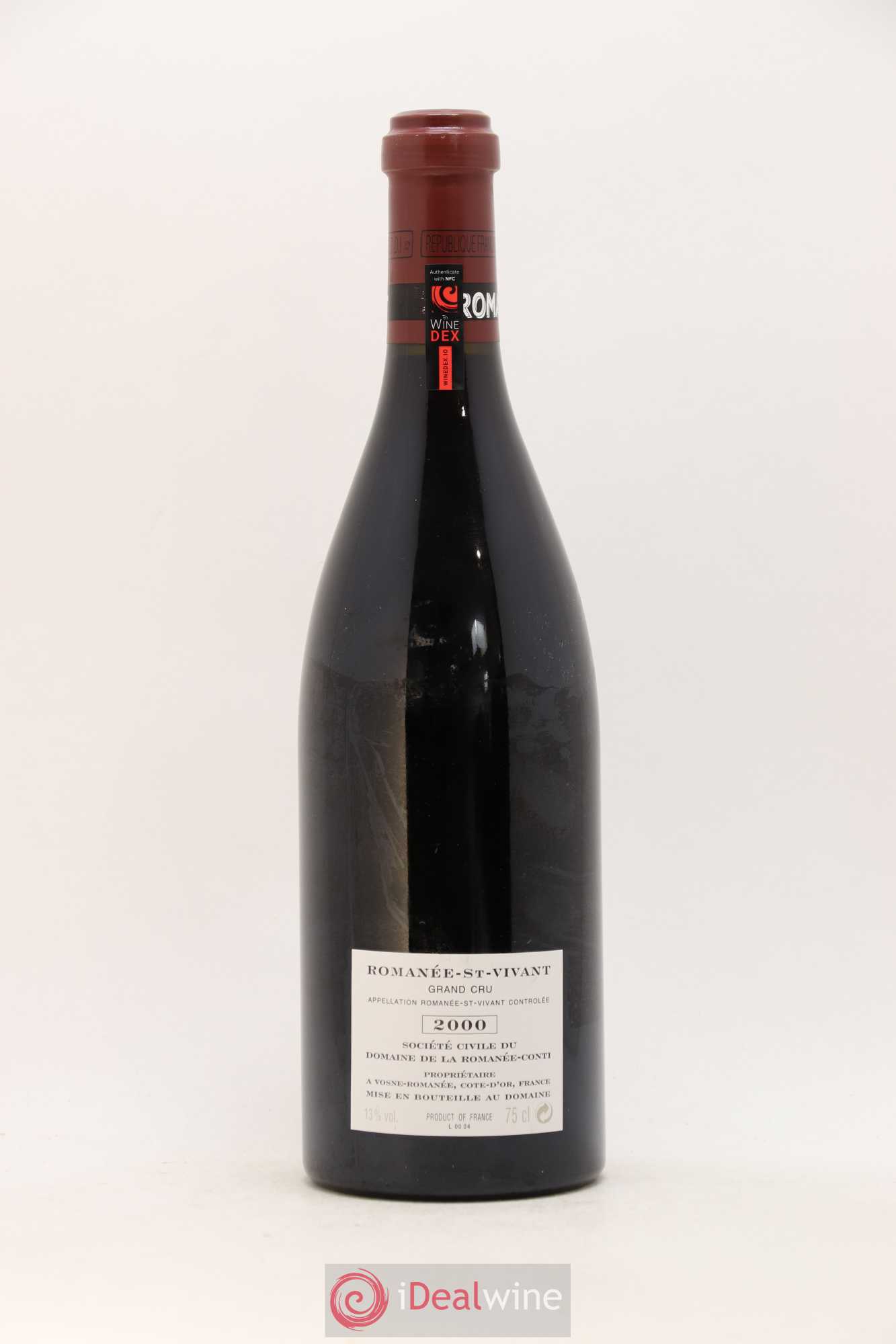 Romanée-Saint-Vivant Grand Cru Domaine de la Romanée-Conti 2000 - Lot de 1 bouteille - 1