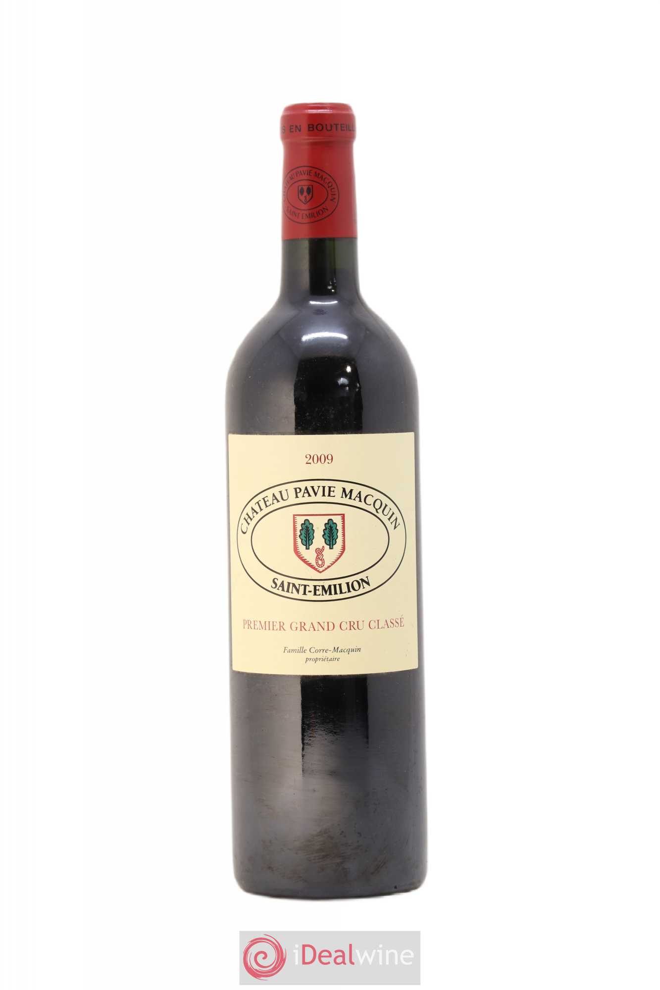 Château Pavie Macquin 1er Grand Cru Classé B 2009 - Lot de 1 bouteille - 0