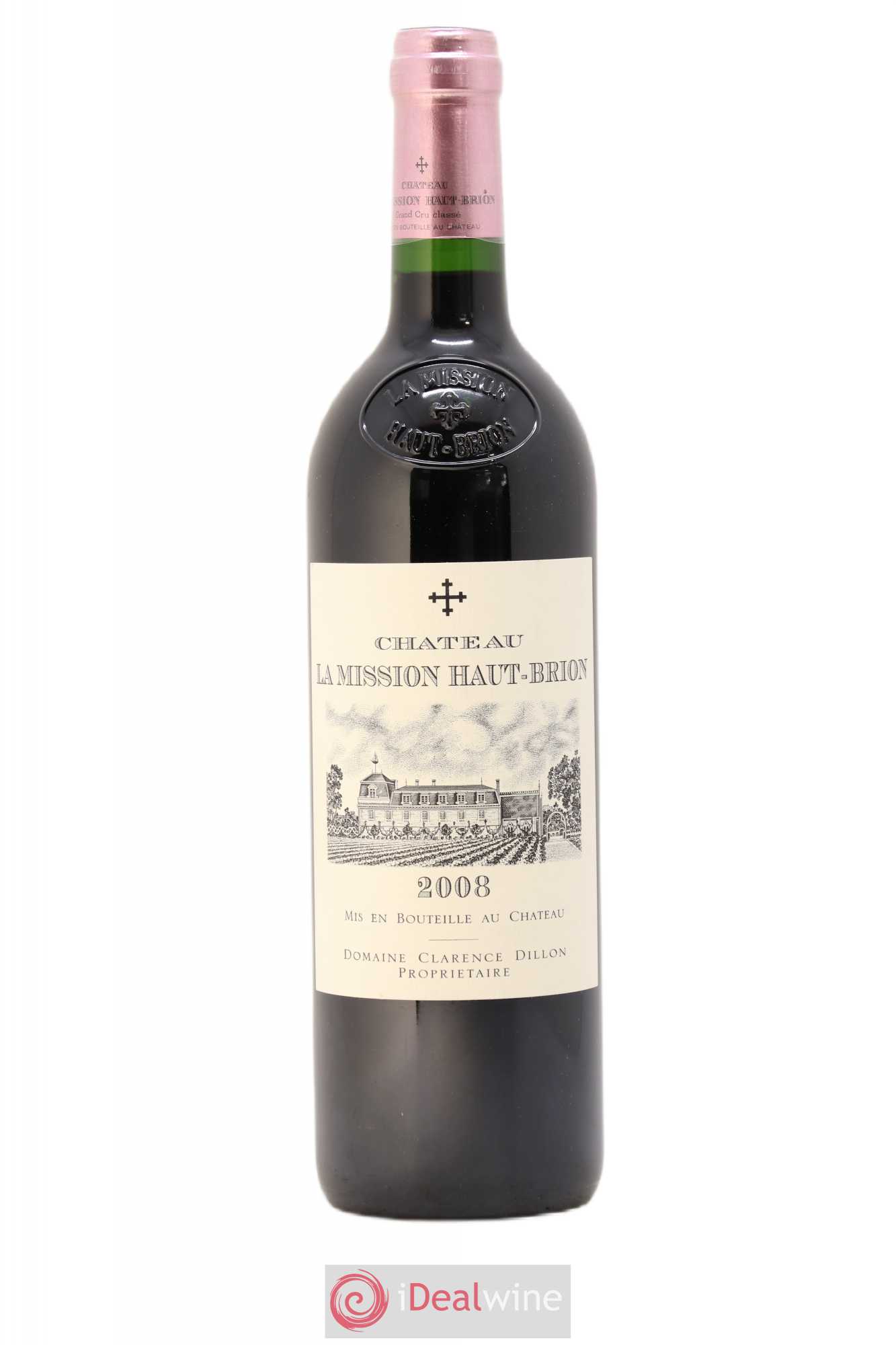 Château la Mission Haut-Brion Cru Classé de Graves 2008 - Lot de 1 bouteille - 0