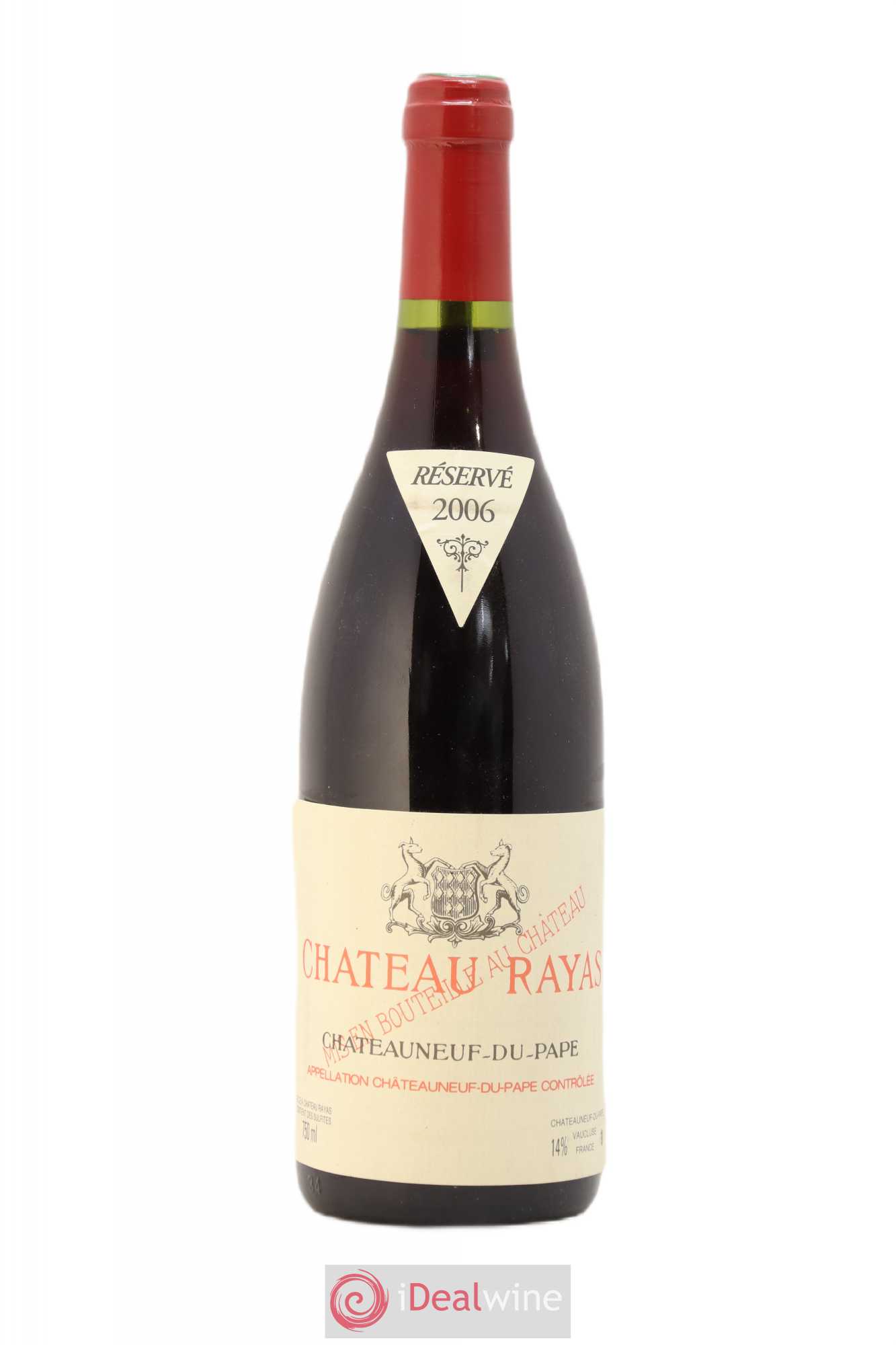Châteauneuf-du-Pape Château Rayas Emmanuel Reynaud 2006 - Lot de 1 bouteille - 0