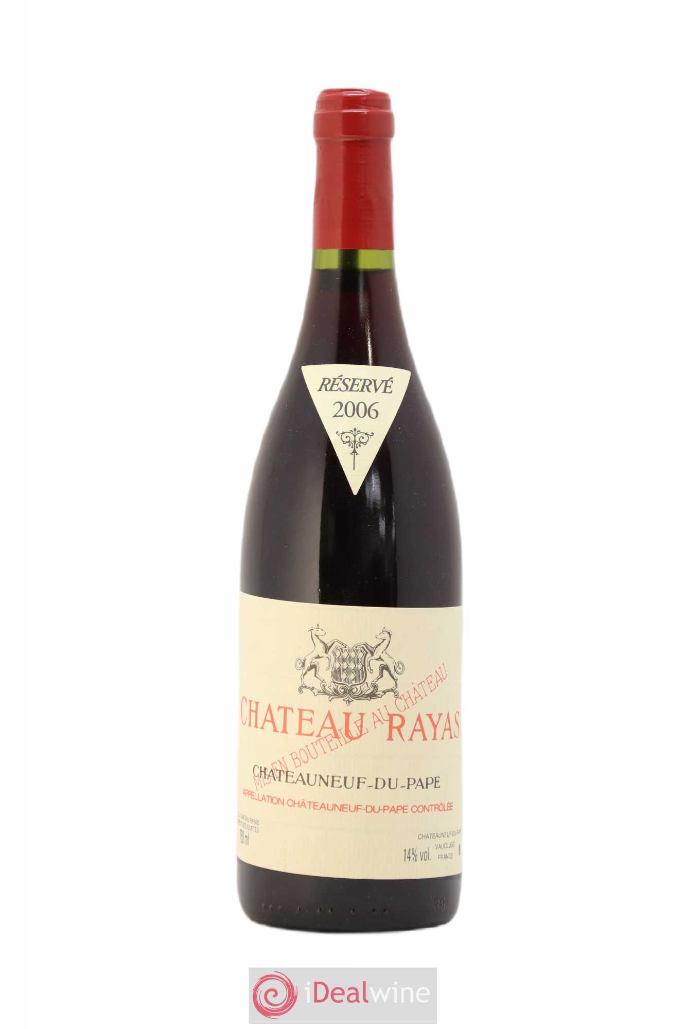 Châteauneuf-du-Pape Château Rayas Emmanuel Reynaud 2006 - Lot de 1 bouteille - 0