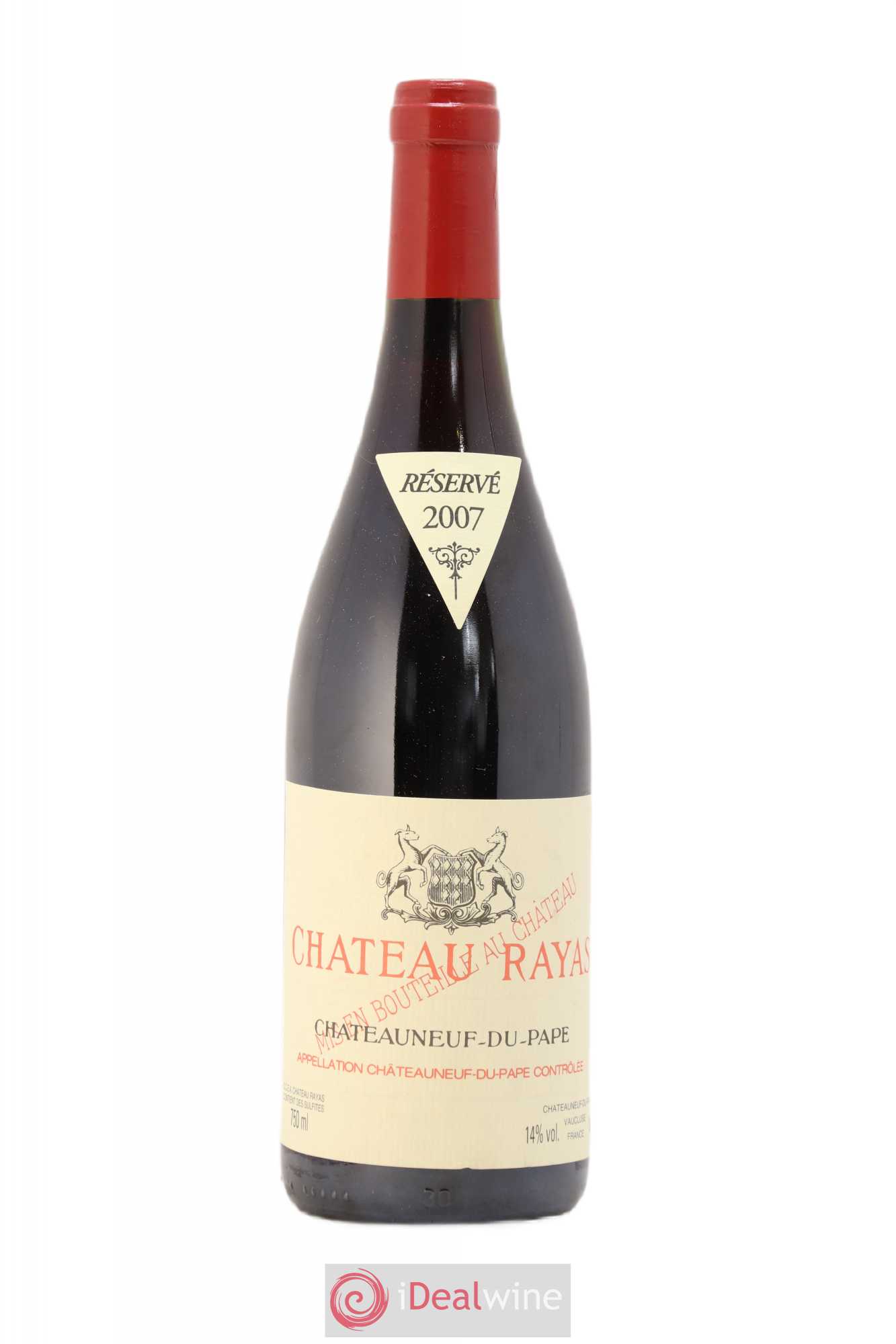 Châteauneuf-du-Pape Château Rayas Emmanuel Reynaud 2007 - Lot de 1 bouteille - 0