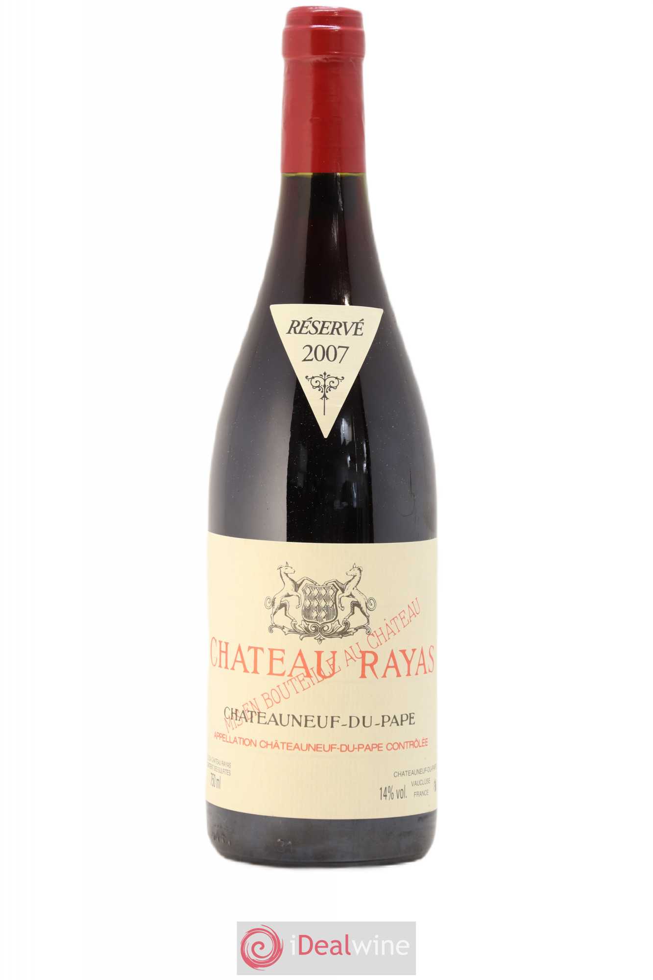 Châteauneuf-du-Pape Château Rayas Emmanuel Reynaud 2007 - Lot de 1 bouteille - 0