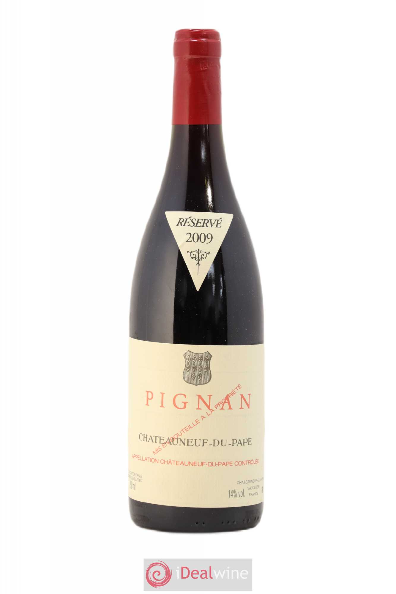 Châteauneuf-du-Pape Pignan Emmanuel Reynaud 2009 - Lot de 1 bouteille - 0