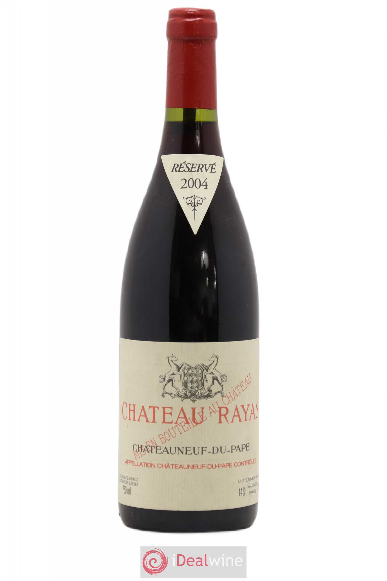 Châteauneuf-du-Pape Château Rayas Emmanuel Reynaud 2004 - Lot de 1 bouteille - 0