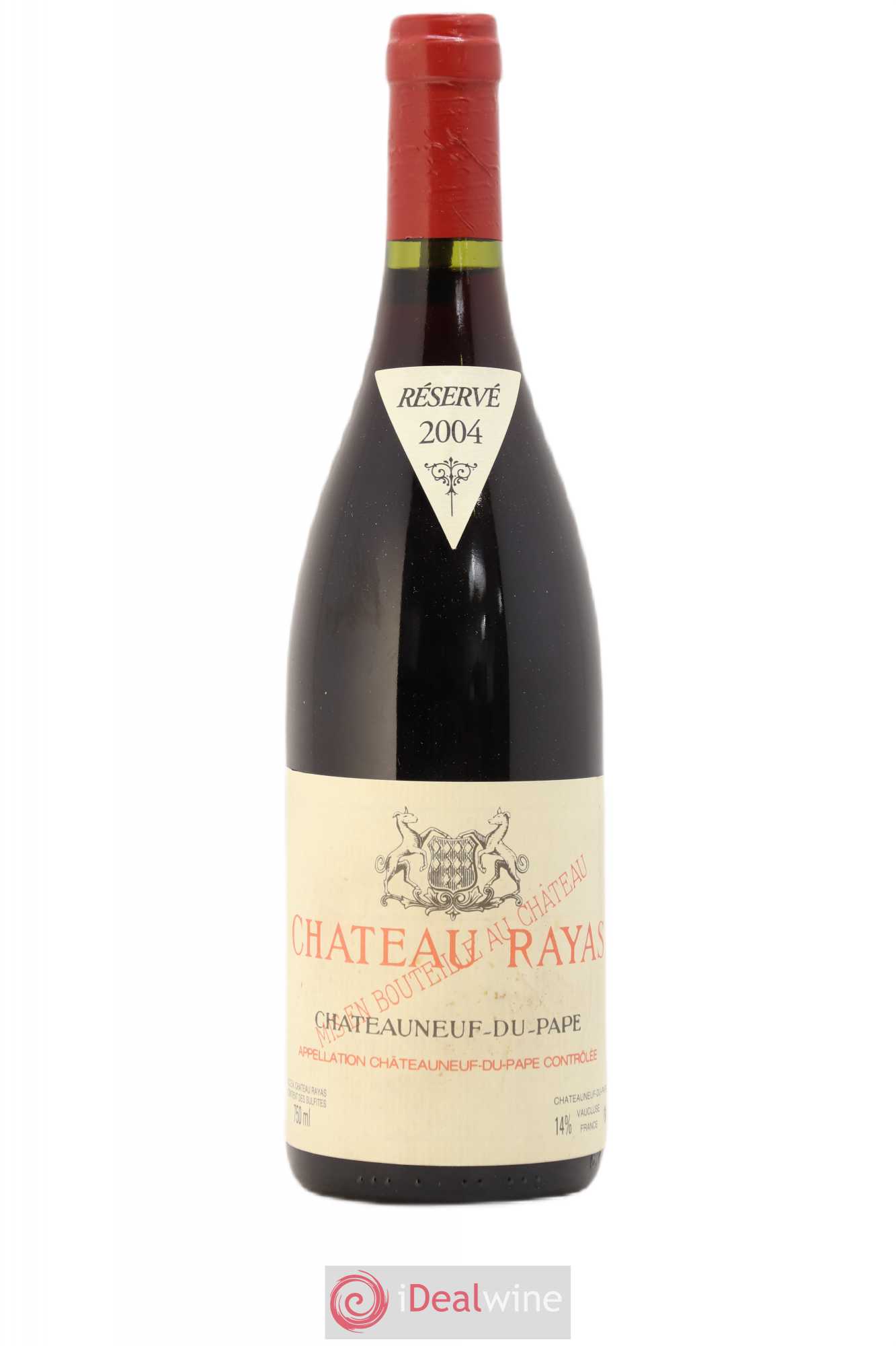 Châteauneuf-du-Pape Château Rayas Emmanuel Reynaud 2004 - Lot de 1 bouteille - 0