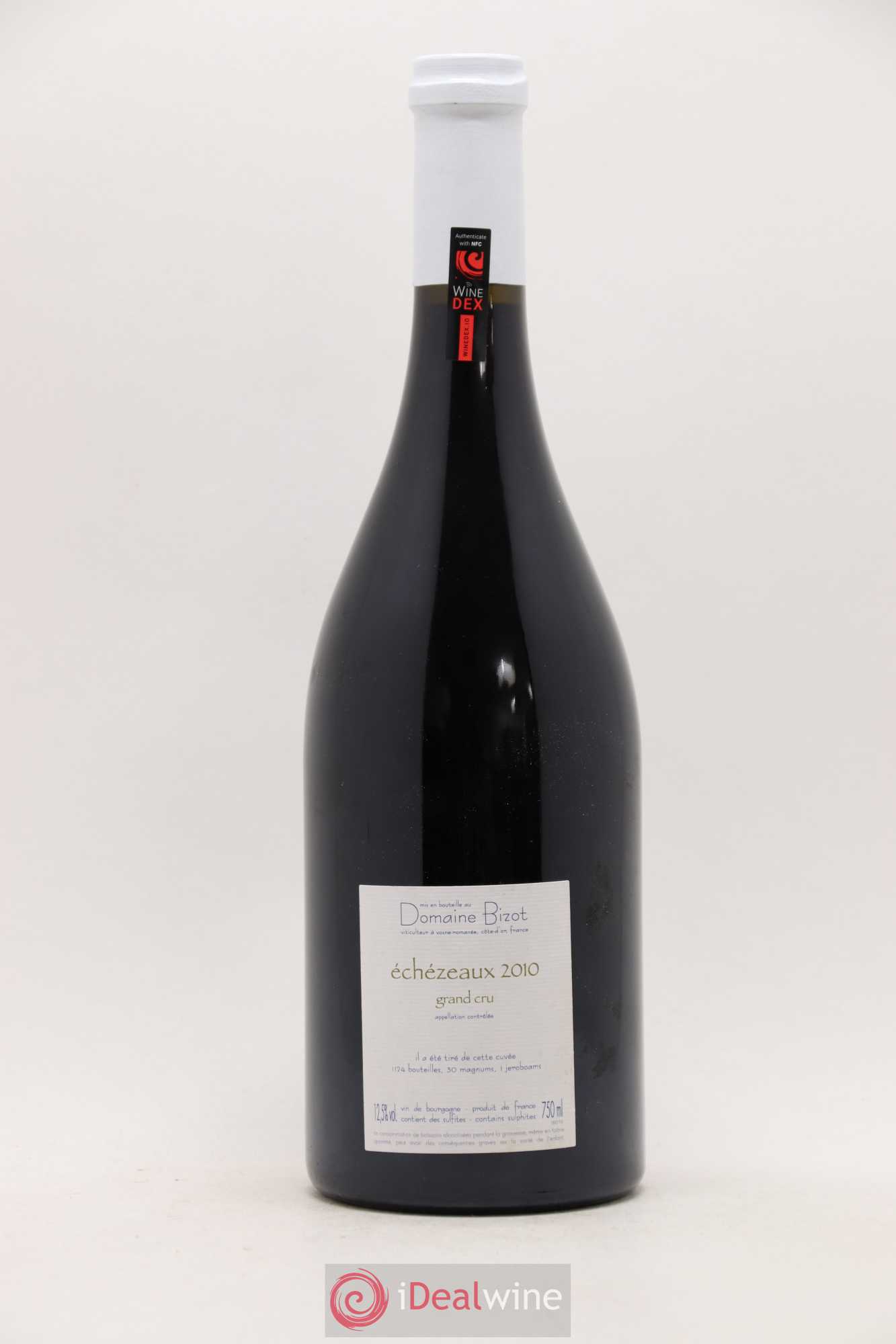Echezeaux Grand Cru Bizot (Domaine) 2010 - Lot de 1 bouteille - 1
