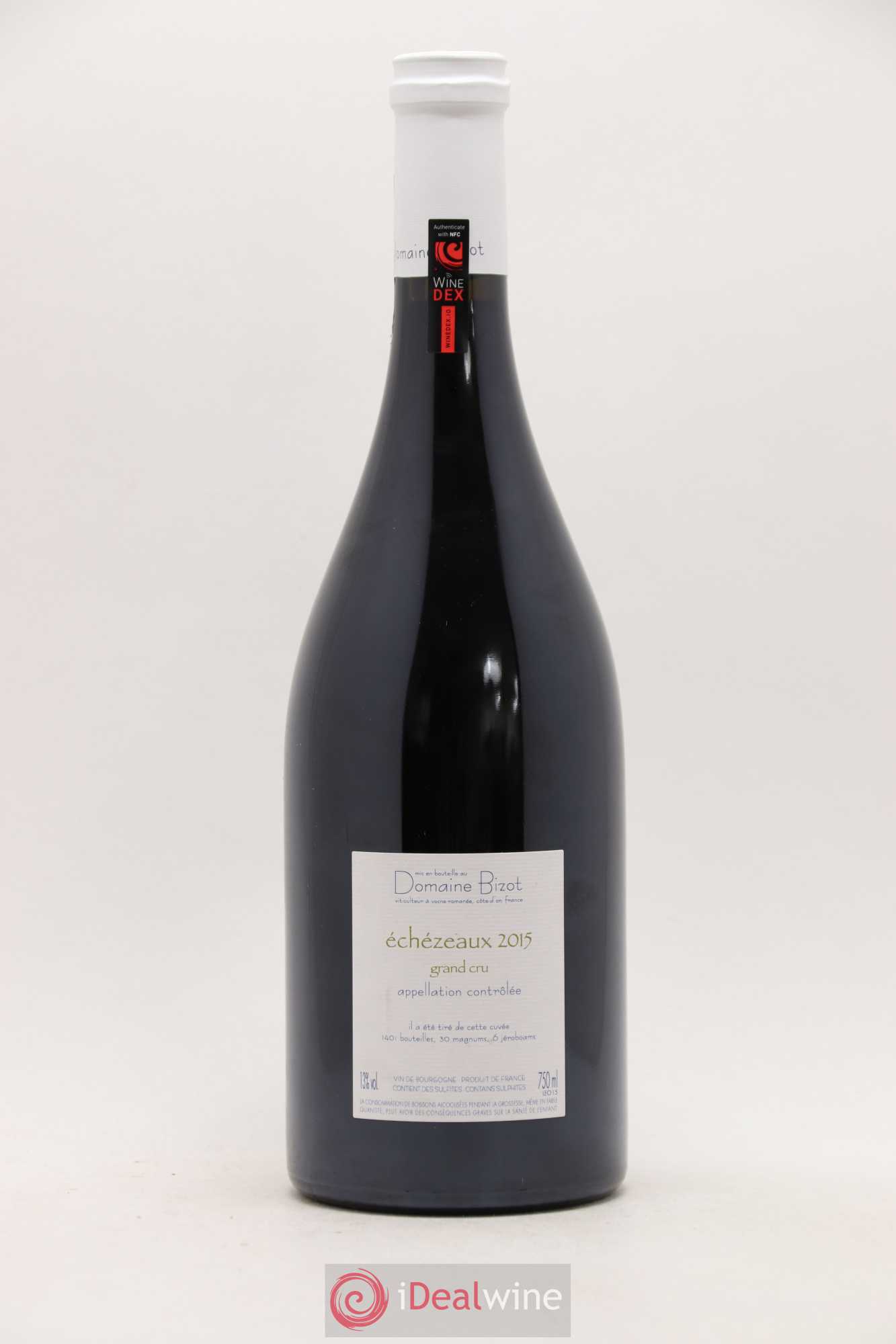 Echezeaux Grand Cru Bizot (Domaine) 2015 - Lot de 1 bouteille - 1