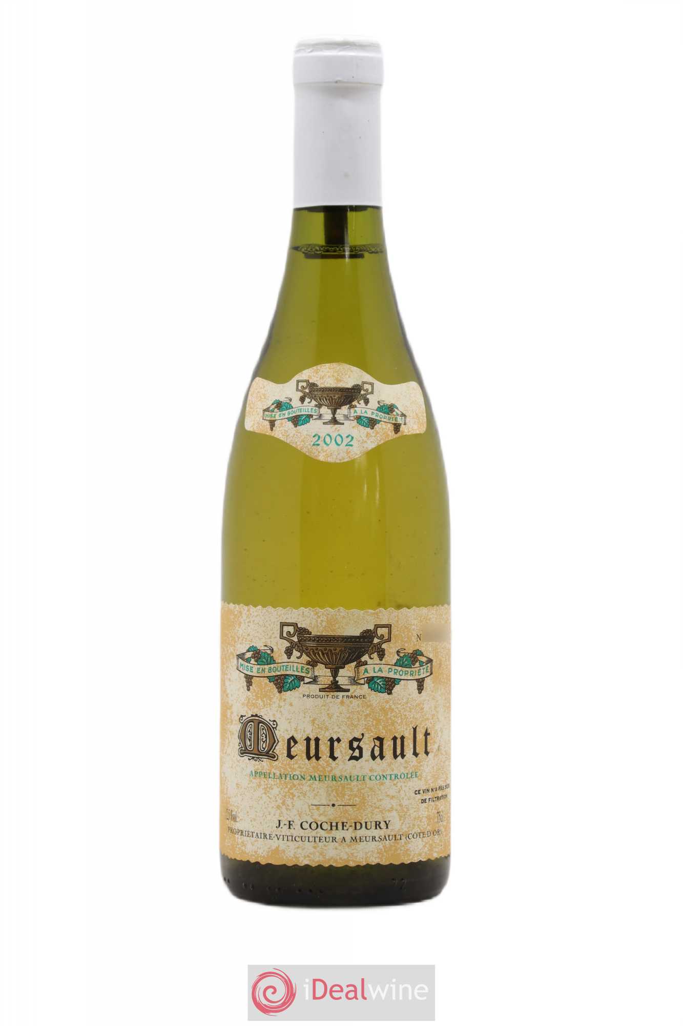 Meursault Coche Dury (Domaine) 2002 - Lot de 1 bouteille - 0