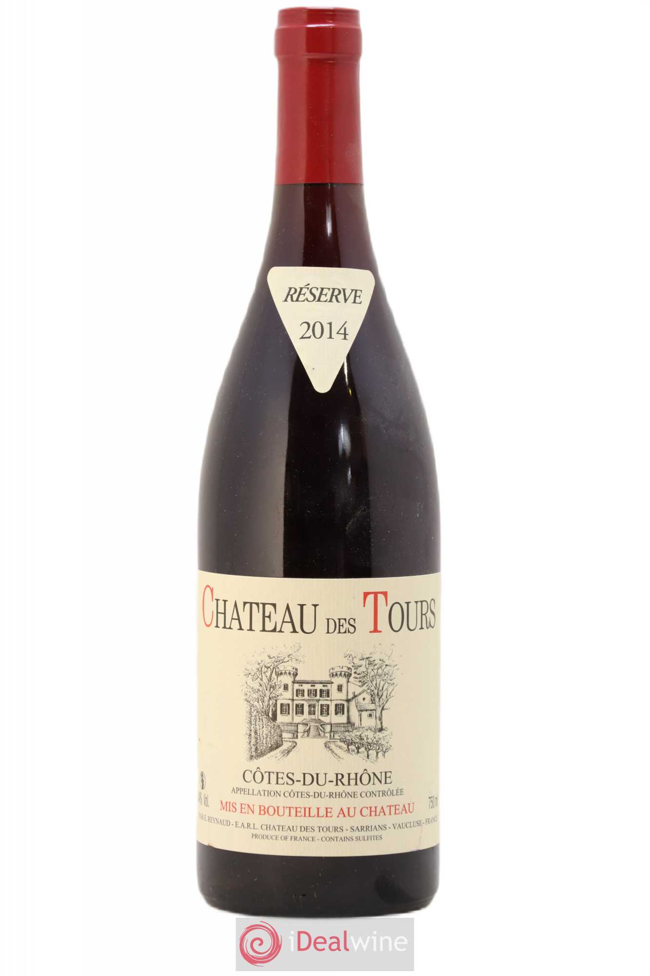 Côtes-du-Rhône Château des Tours Emmanuel Reynaud 2014 - Lot de 1 bouteille - 0