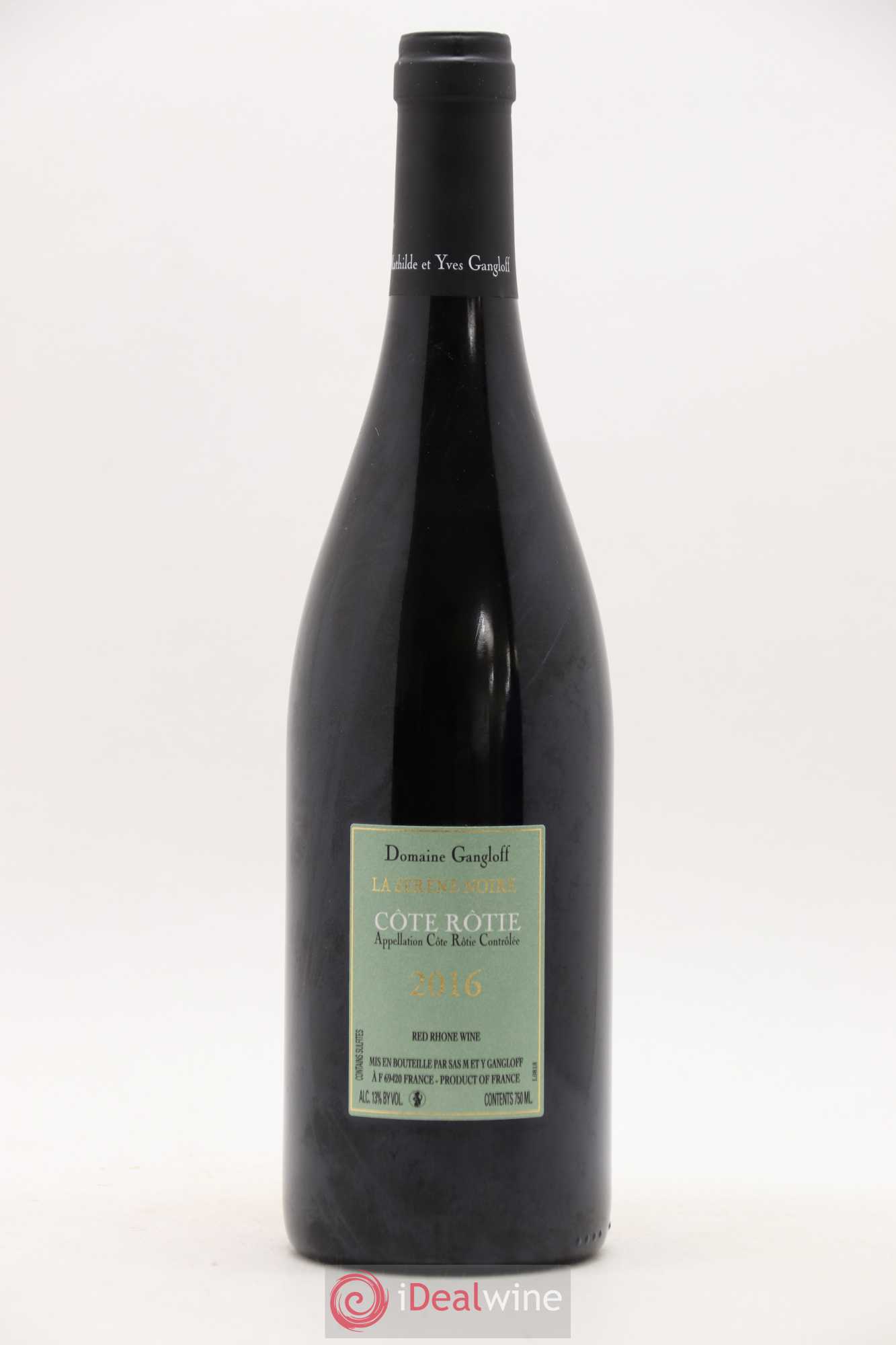Côte-Rôtie La Sereine Noire Gangloff (Domaine) 2016 - Lot de 1 bouteille - 1