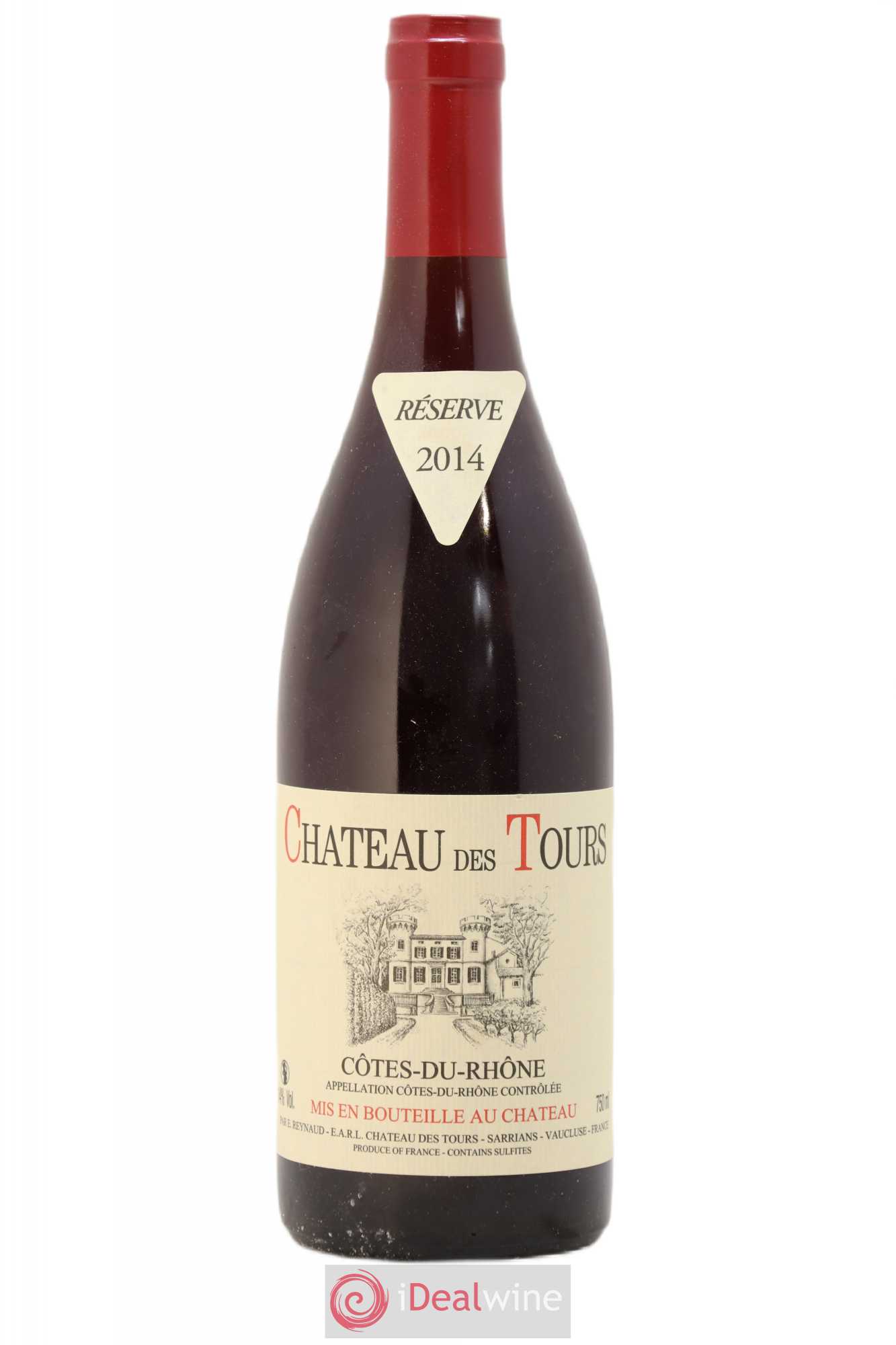 Côtes-du-Rhône Château des Tours Emmanuel Reynaud 2014 - Lot de 1 bouteille - 0