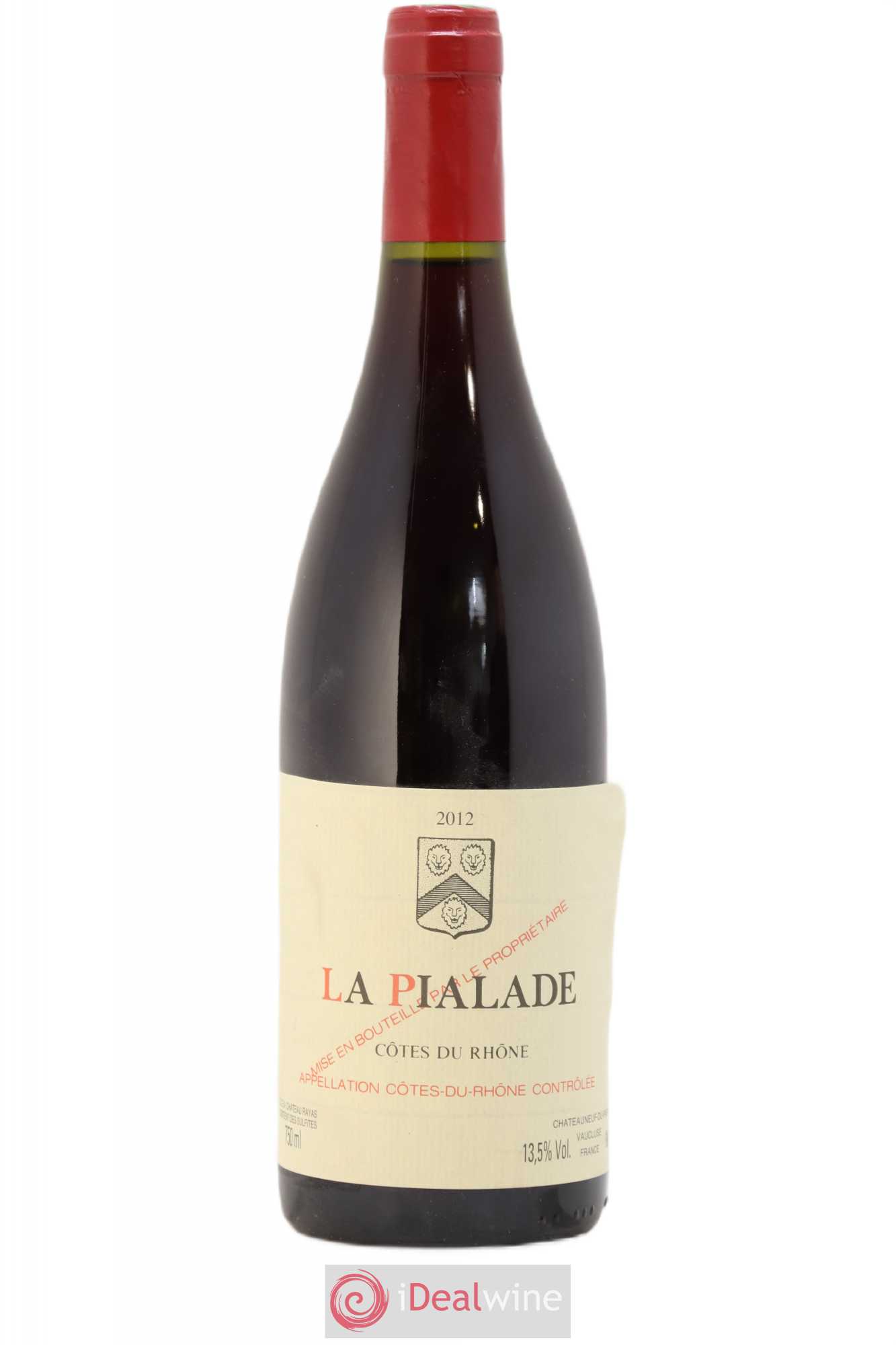 Côtes-du-Rhône La Pialade Emmanuel Reynaud 2012 - Lot de 1 bouteille - 0