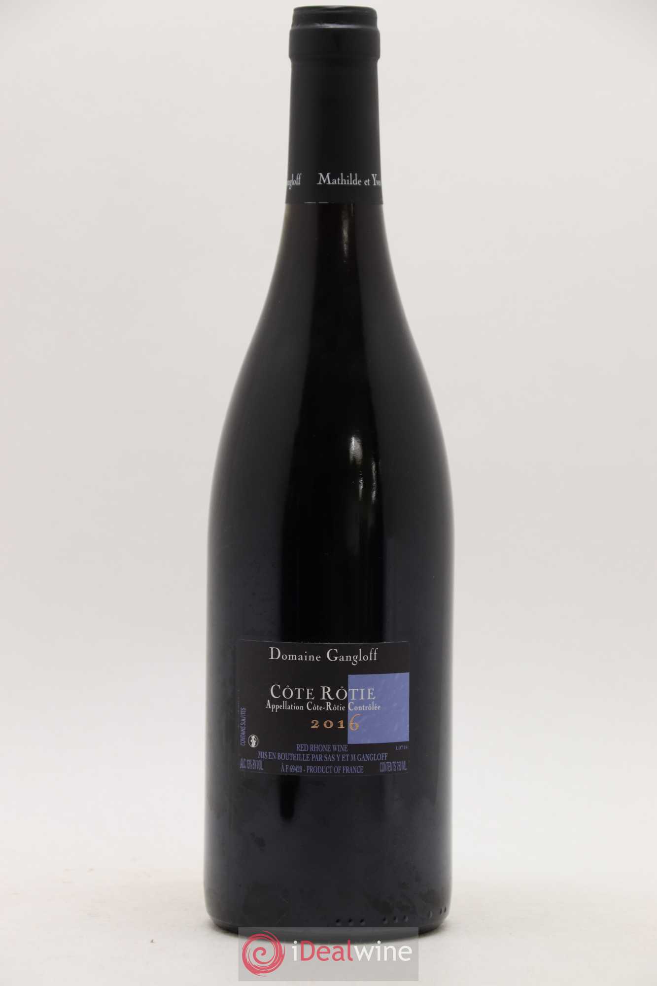 Côte-Rôtie La Barbarine Gangloff (Domaine) 2016 - Lot de 1 bouteille - 1
